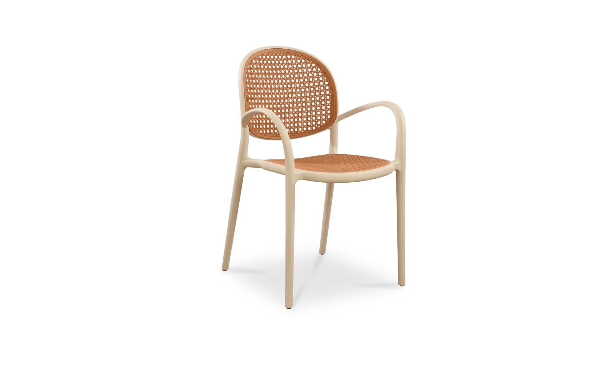 Soren Outdoor Dining Chair White - Image 2