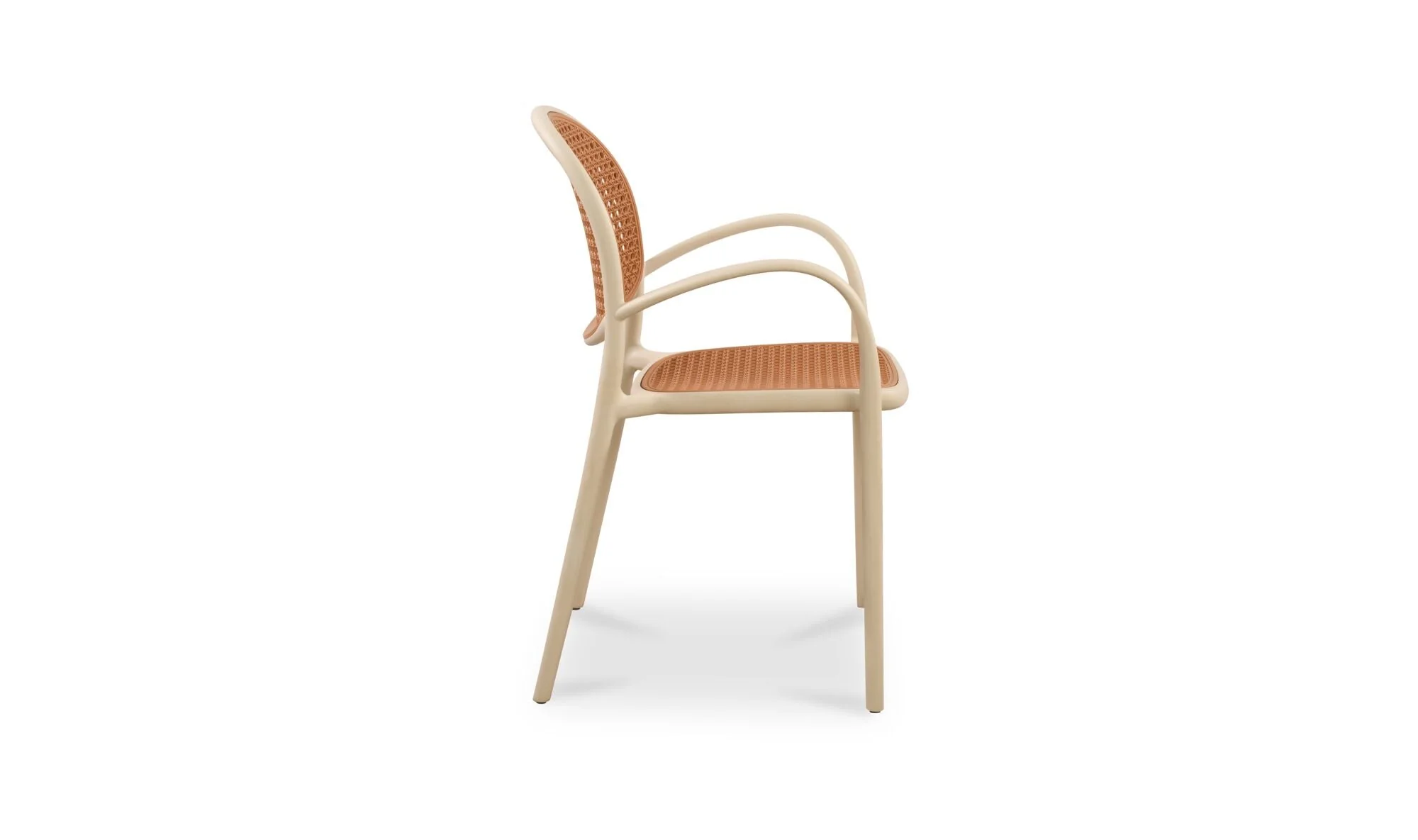 Soren Outdoor Dining Chair White - Image 3