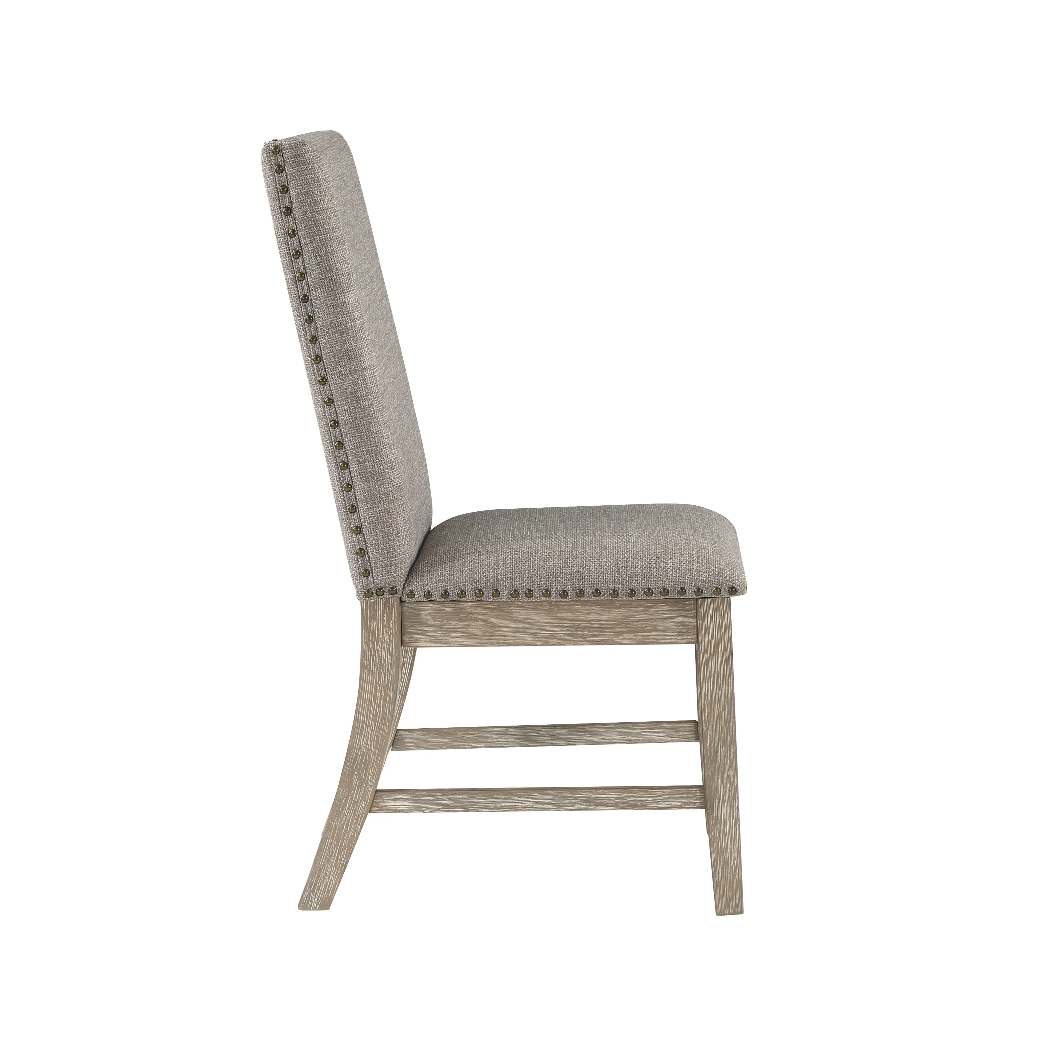 Southlake Brownish Gray Dining Side Chair, Set of 2 - Image 3
