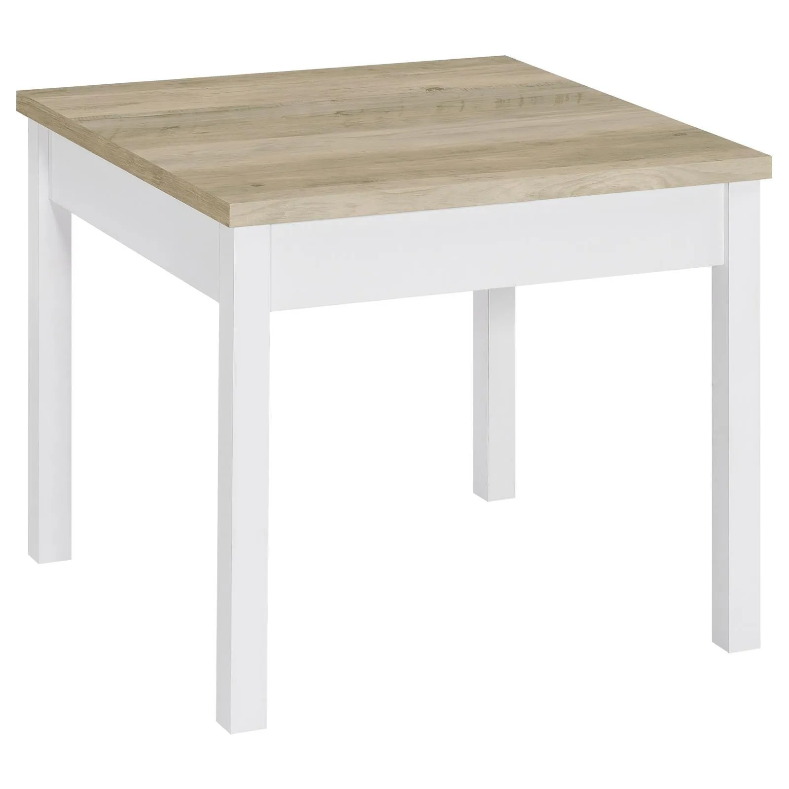 Stacie Antique Pine and White 3-piece Composite Wood Coffee Table Set - Image 5