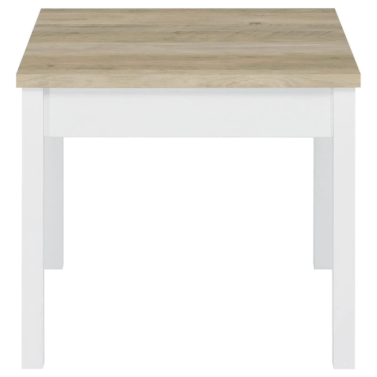 Stacie Antique Pine and White 3-piece Composite Wood Coffee Table Set - Image 6