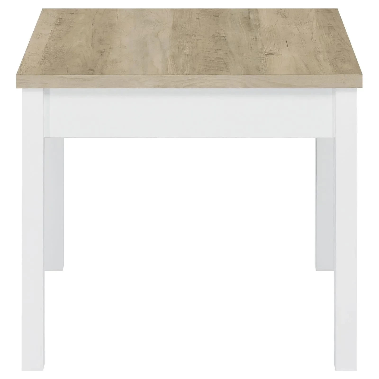 Stacie Antique Pine and White 3-piece Composite Wood Coffee Table Set - Image 7
