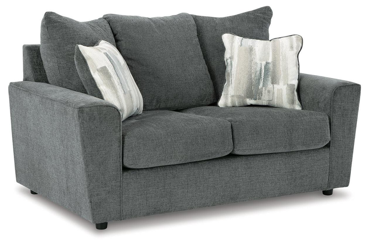 Stairatt Gravel Loveseat - Image 2