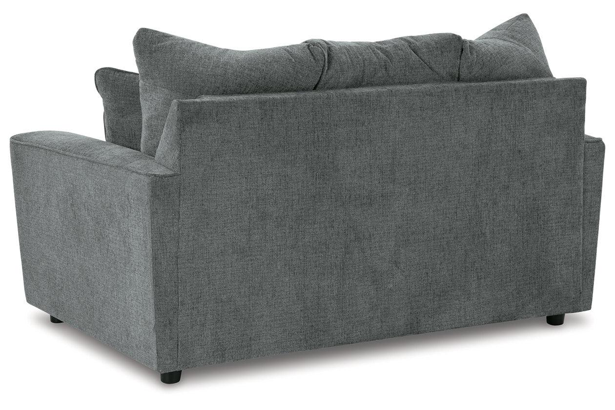 Stairatt Gravel Loveseat - Image 4