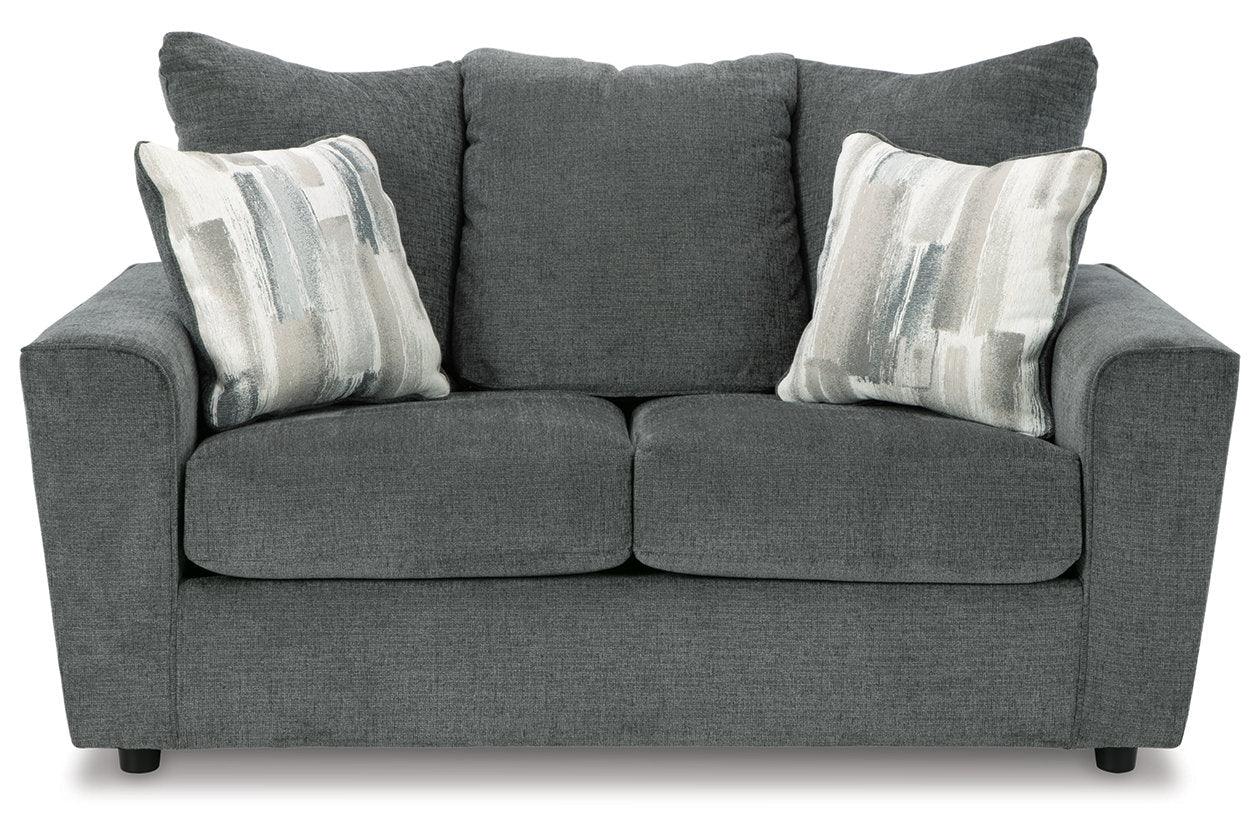 Stairatt Gravel Loveseat - Image 5