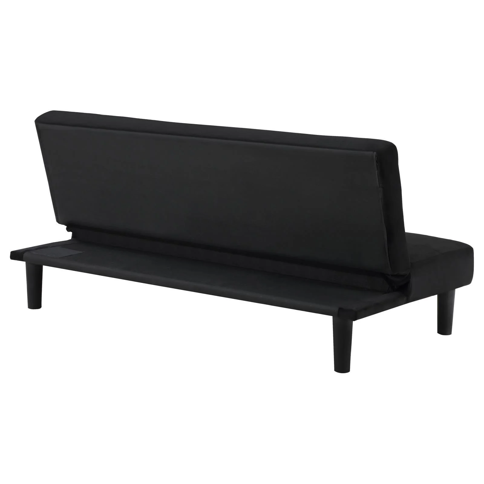 Stanford Multipurpose Black Upholstered Tufted Convertible Sofa Bed - Image 8