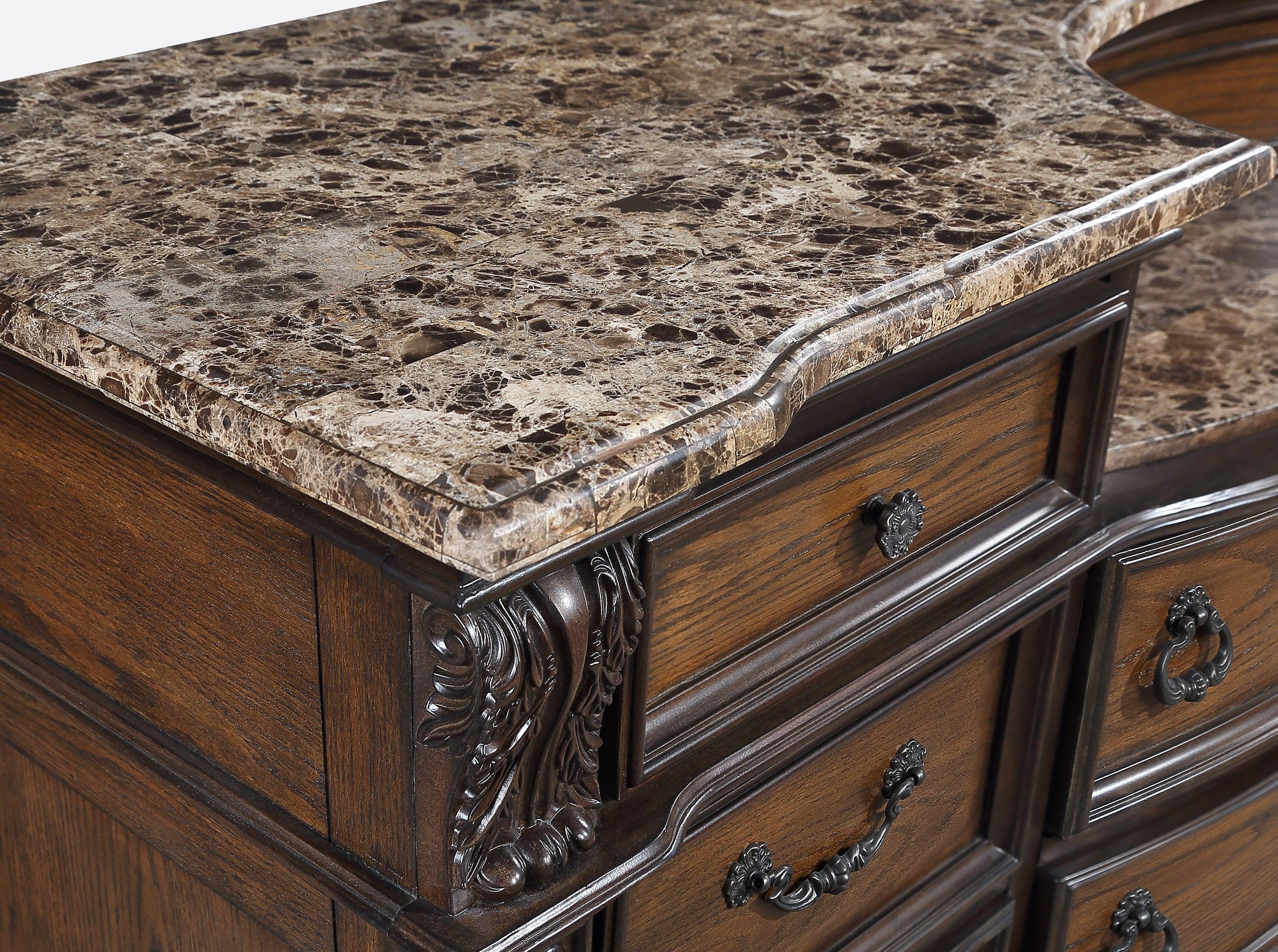 Stanley Coffee Brown Dresser - Image 3