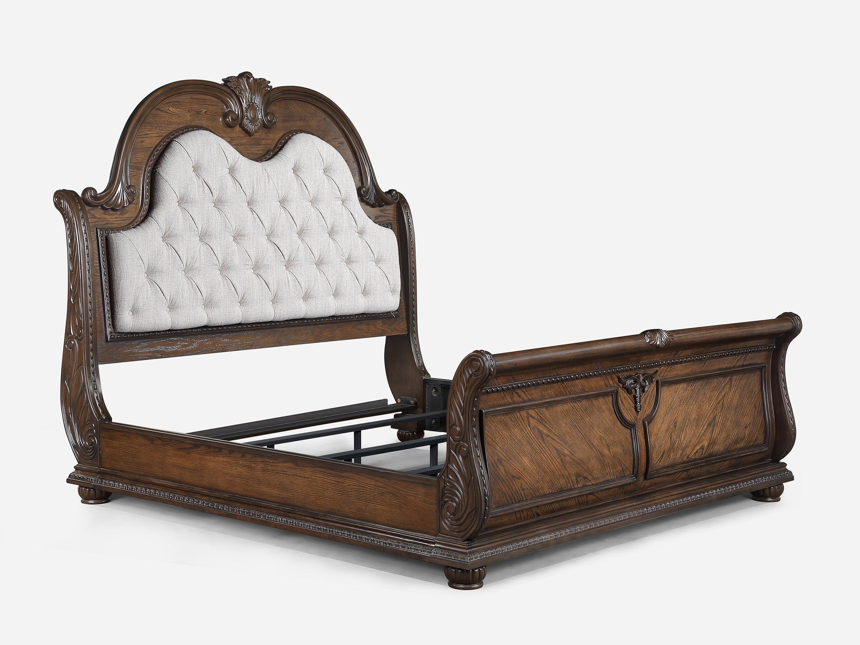 Stanley Coffee Brown King Sleigh Bed - Image 2