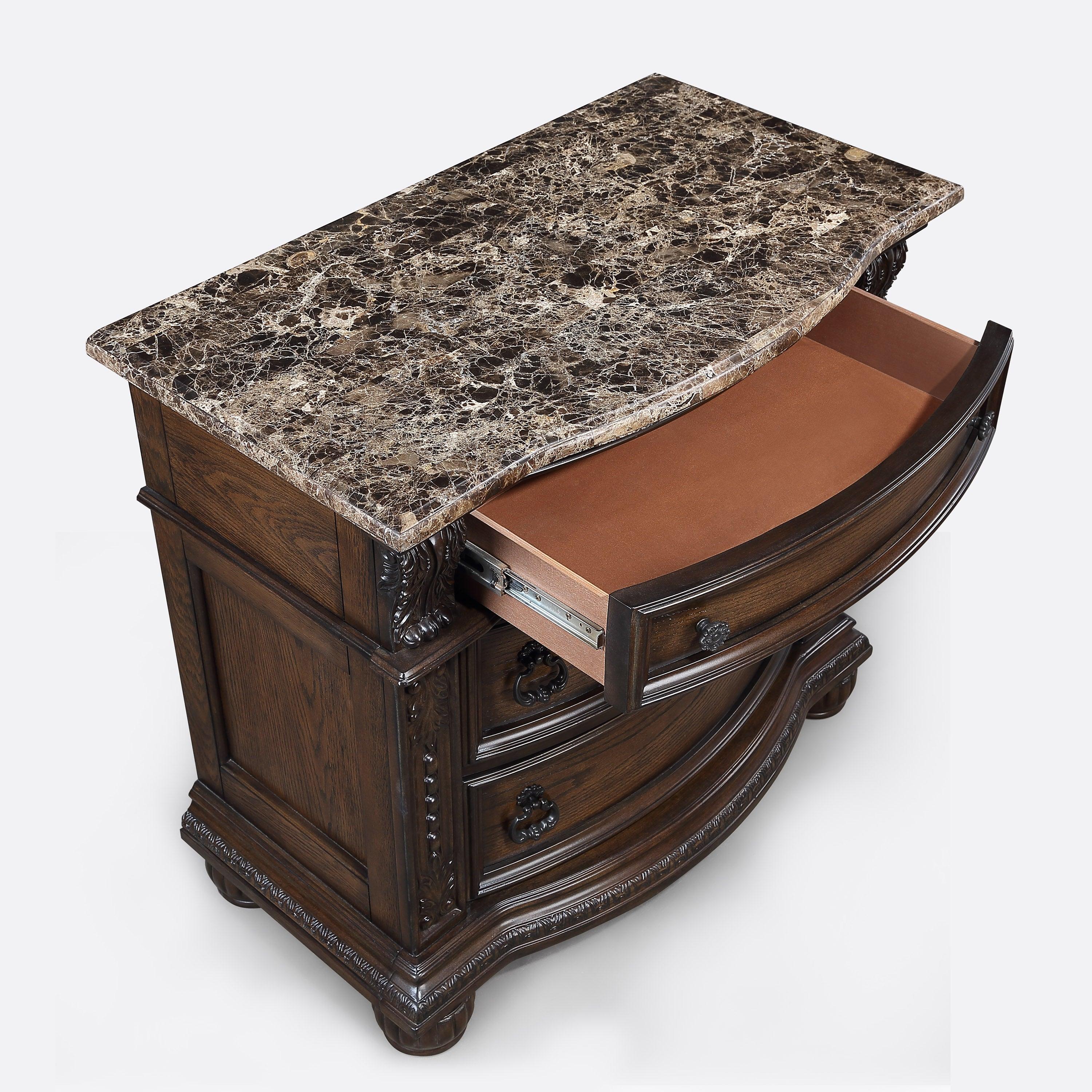 Stanley Coffee Brown Nightstand - Image 2