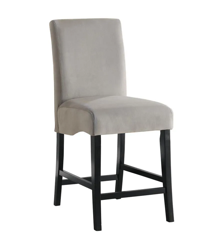 Stanton Black/Gray Upholstered Counter Height Chairs, Set of 2 - Image 2
