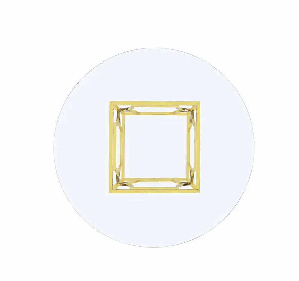 Starlight Brass Dining Table Base - Image 3