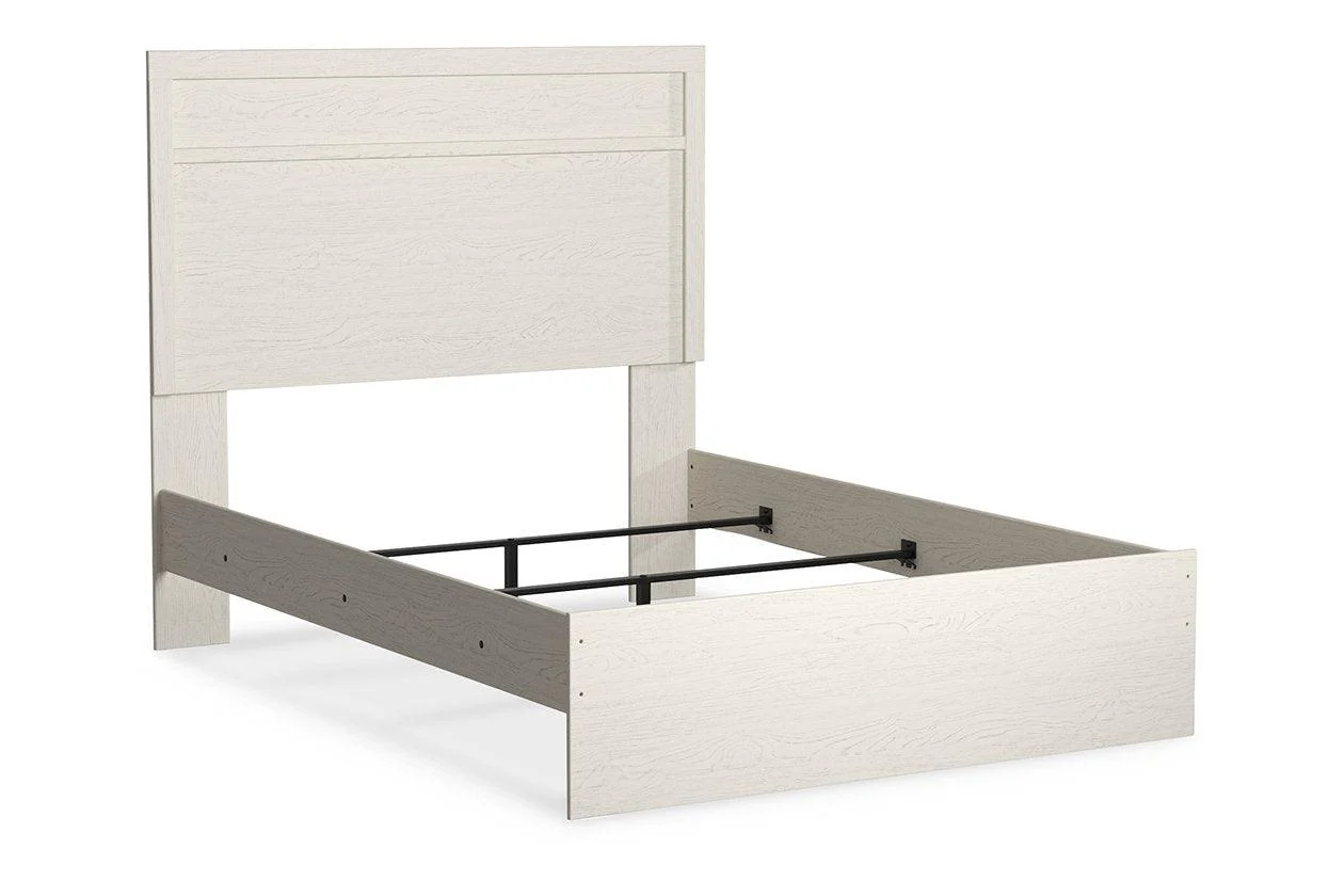 Stelsie White Full Panel Bed - Image 2