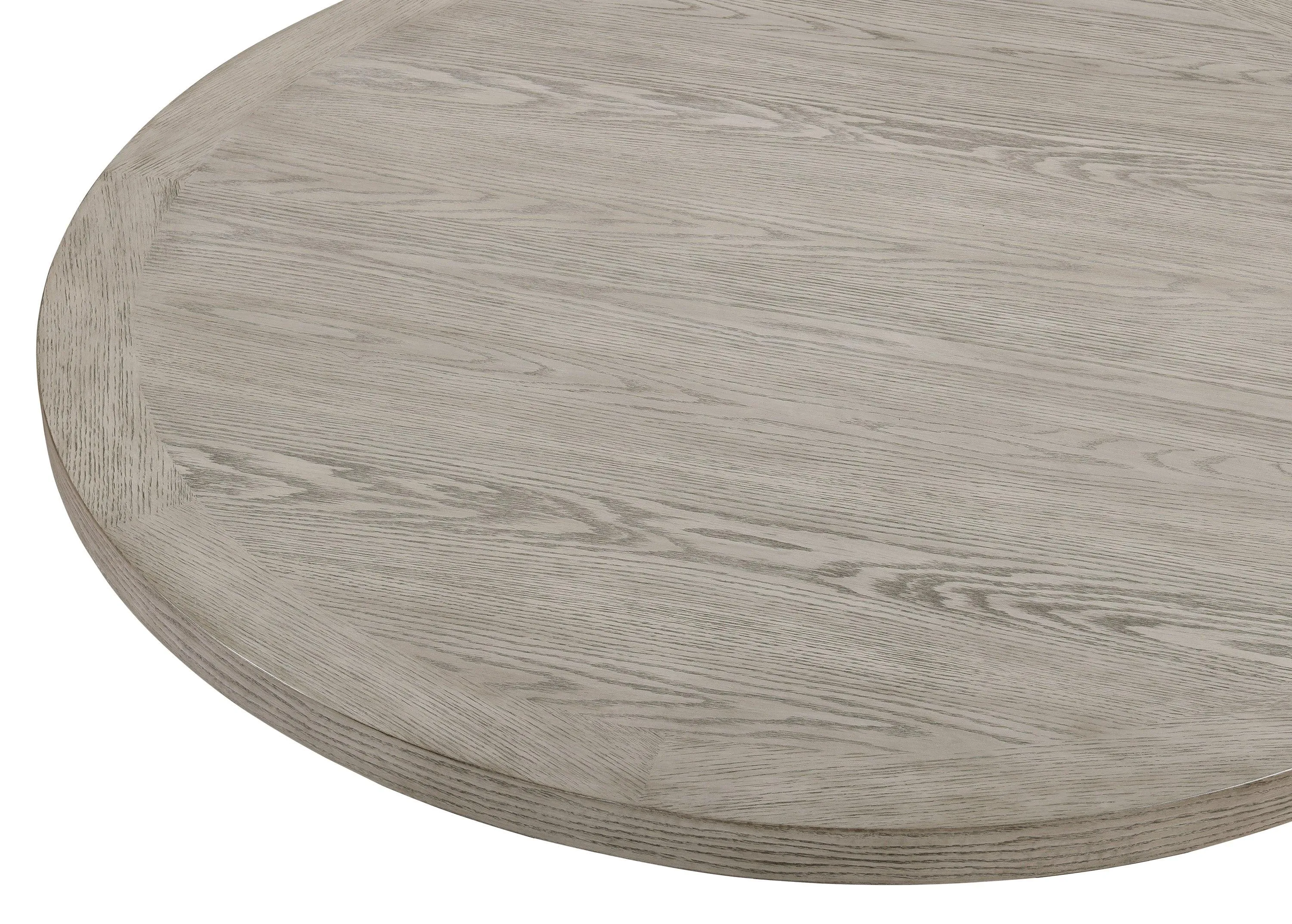 Stevens Charcoal Black and Light Gray Round Dining Set - Image 3