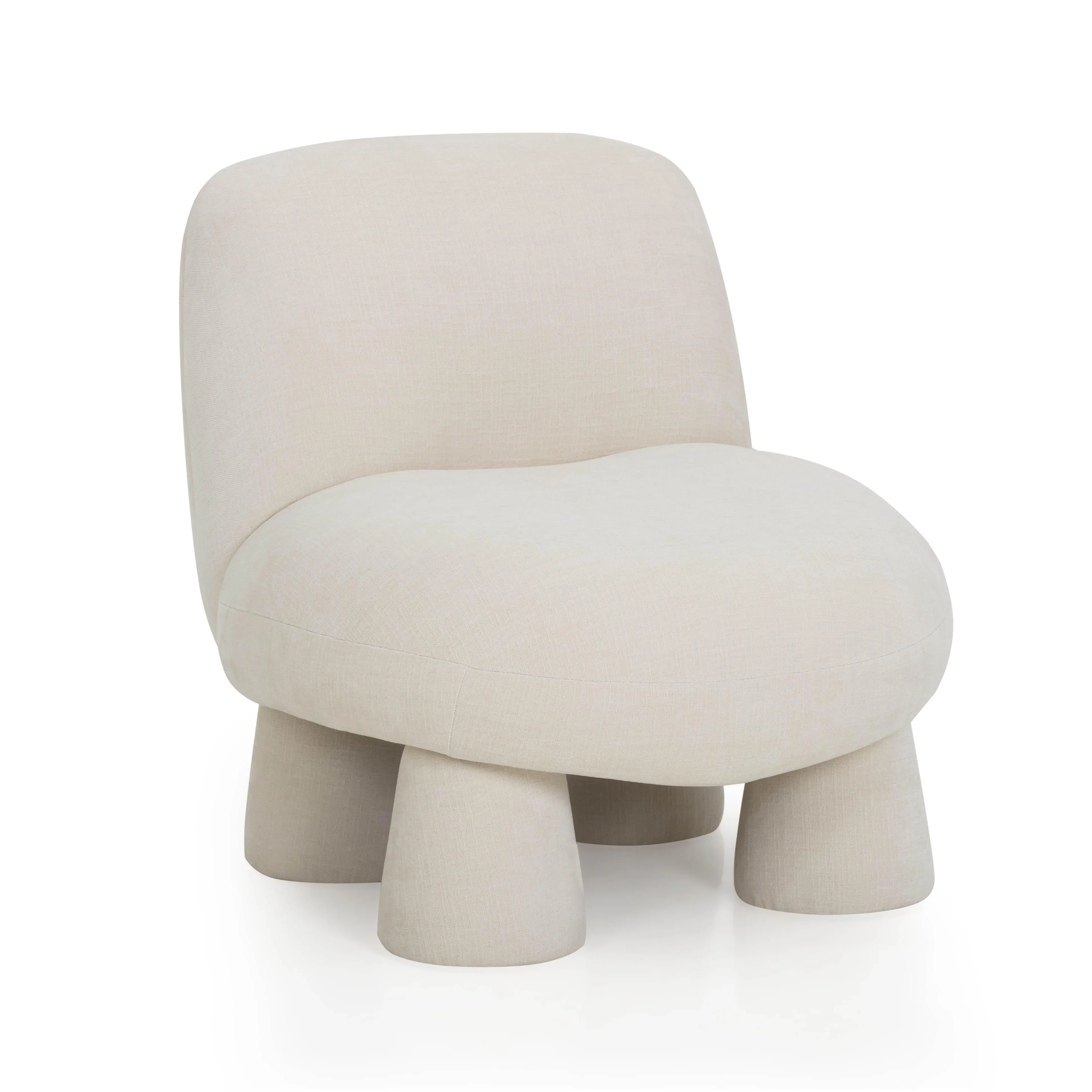 Stomp Upcycled Chenille Accent Chair