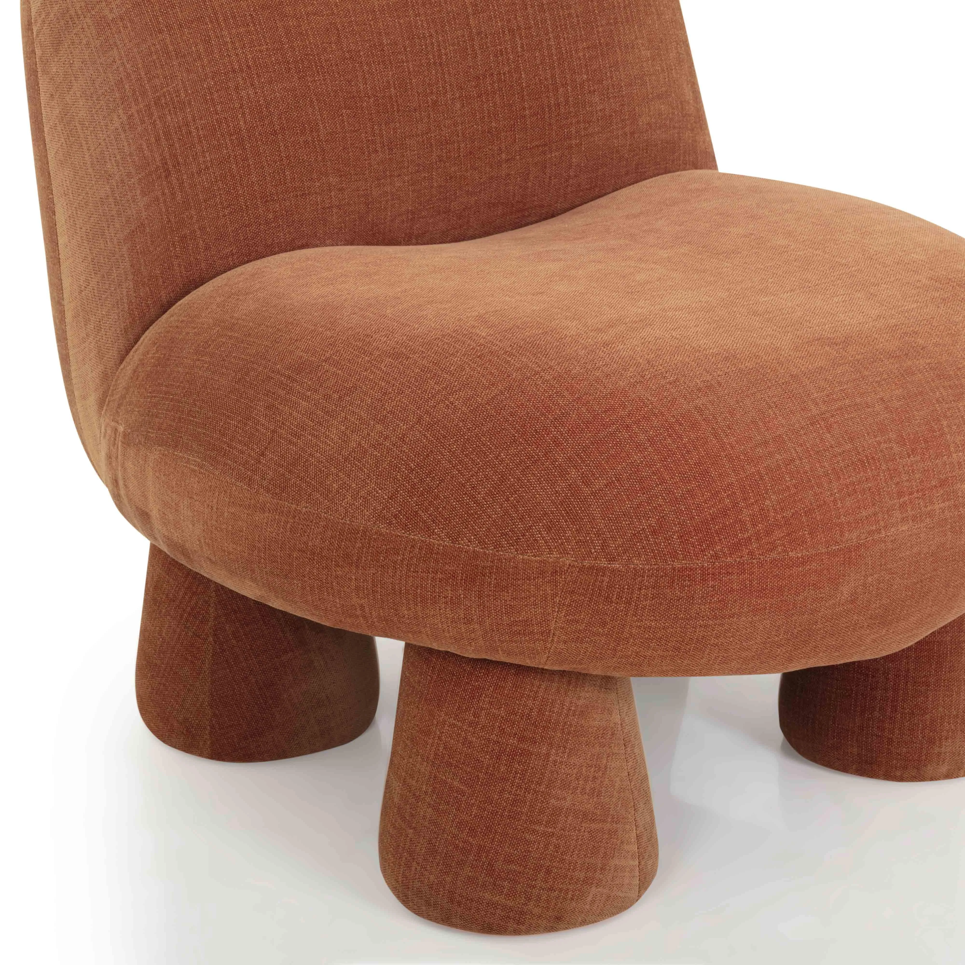 Stomp Upcycled Chenille Accent Chair - Image 4