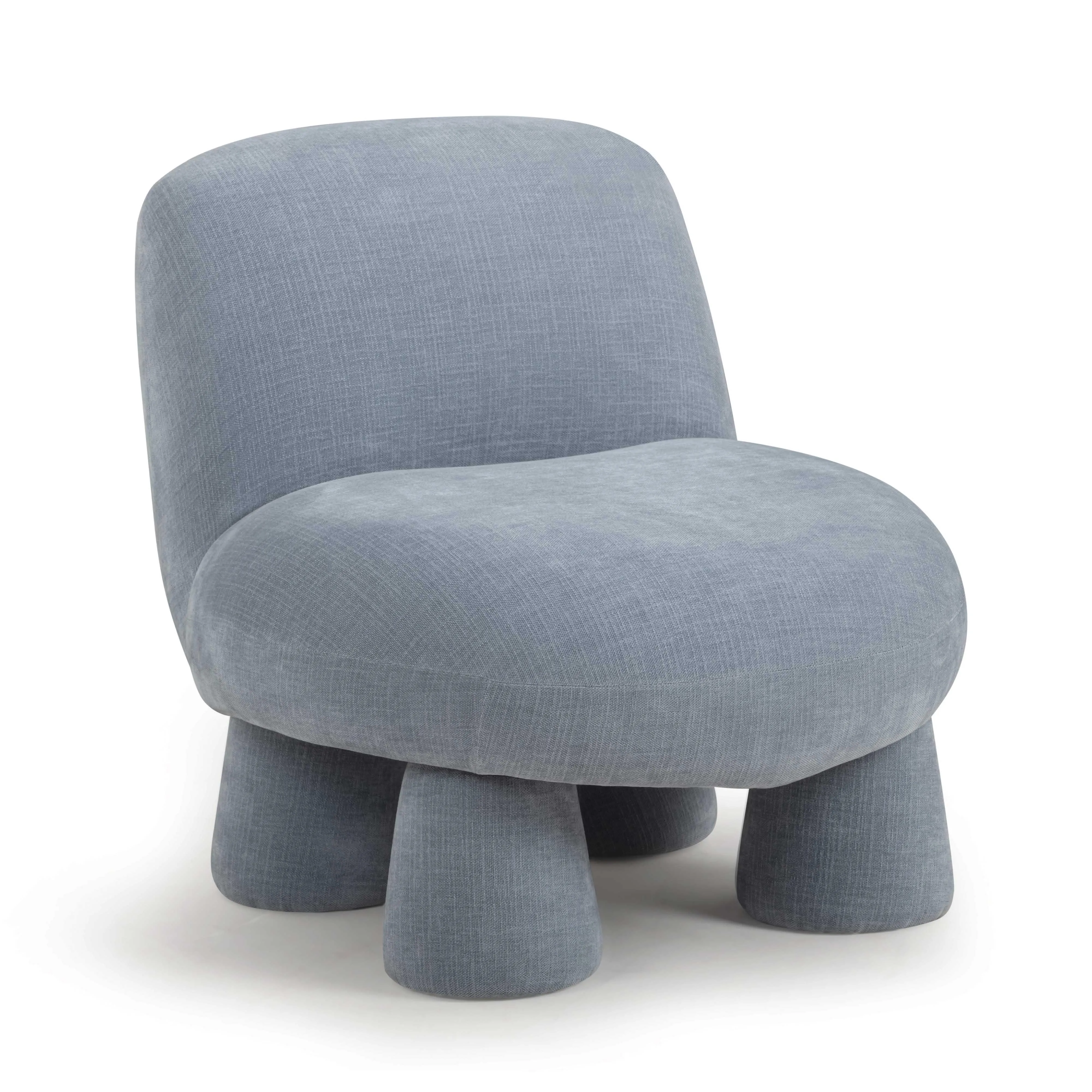 Stomp Upcycled Chenille Accent Chair - Image 7