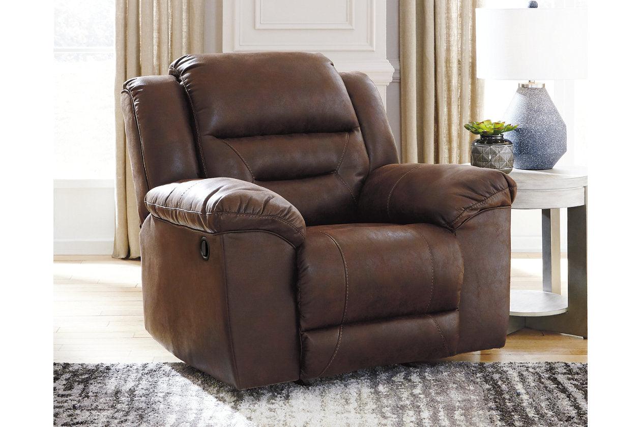 Stoneland Chocolate Manual Recliner