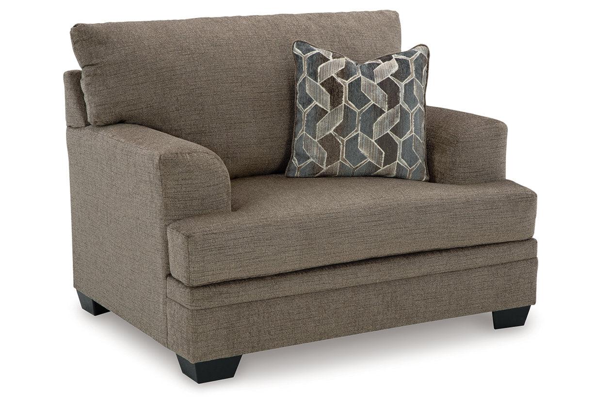 Stonemeade Nutmeg Oversized Chair and Ottoman - Image 6