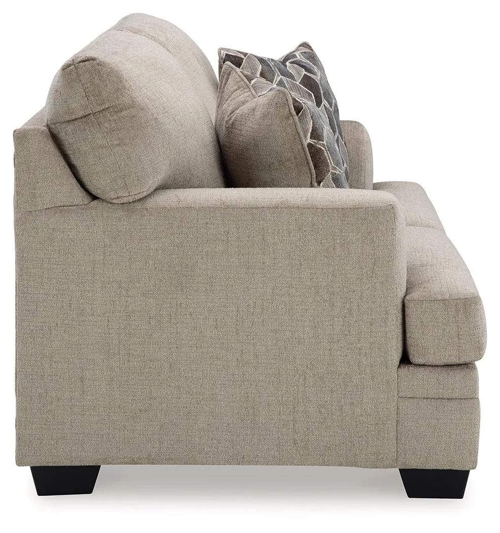 Stonemeade Taupe Loveseat - Image 3