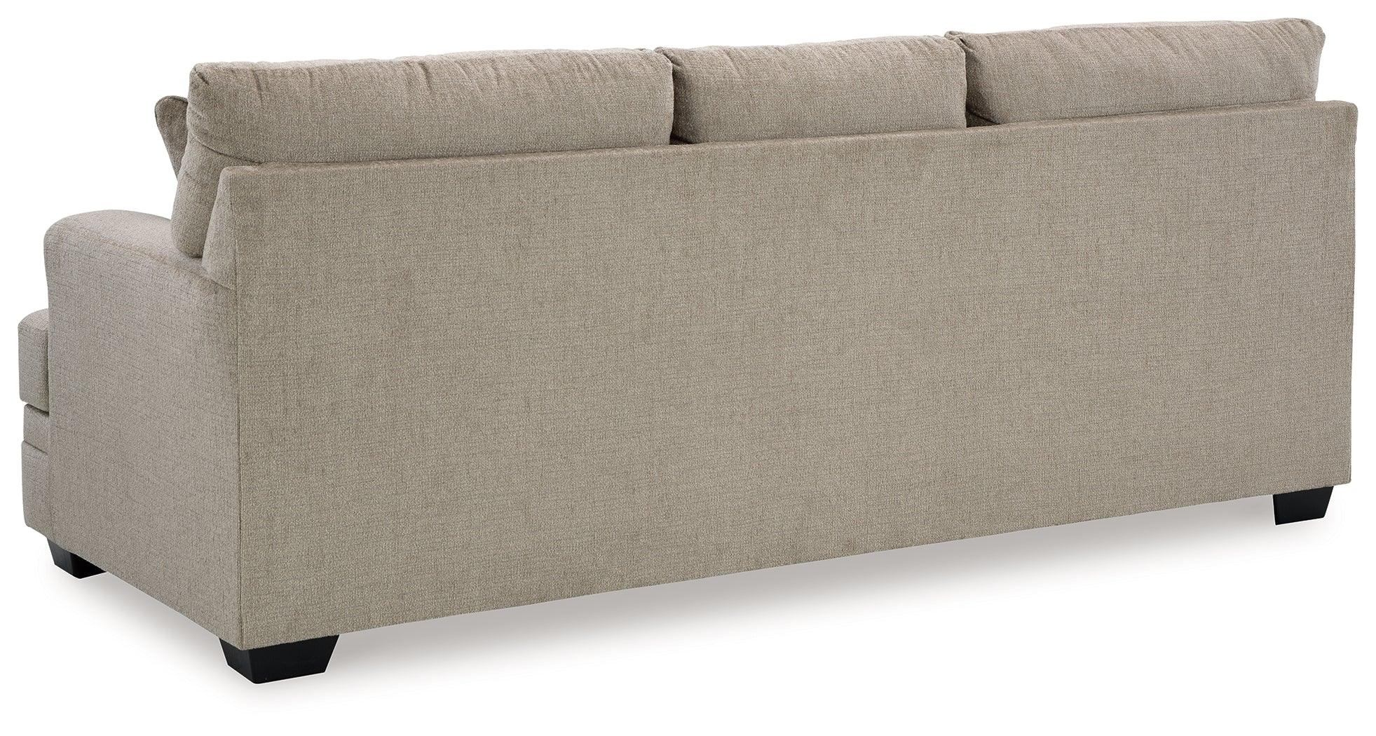 Stonemeade Taupe Queen Sofa Sleeper - Image 6