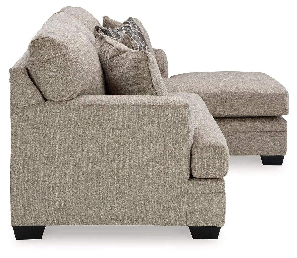 Stonemeade Taupe Sofa Chaise - Image 5