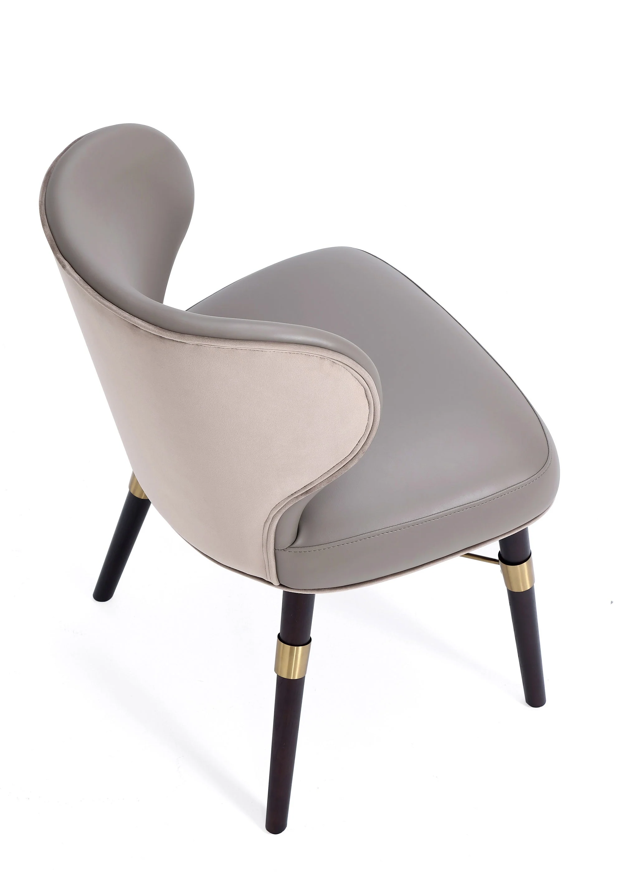 Strine Dining Chair in Dark Taupe (set of 2) - Image 10