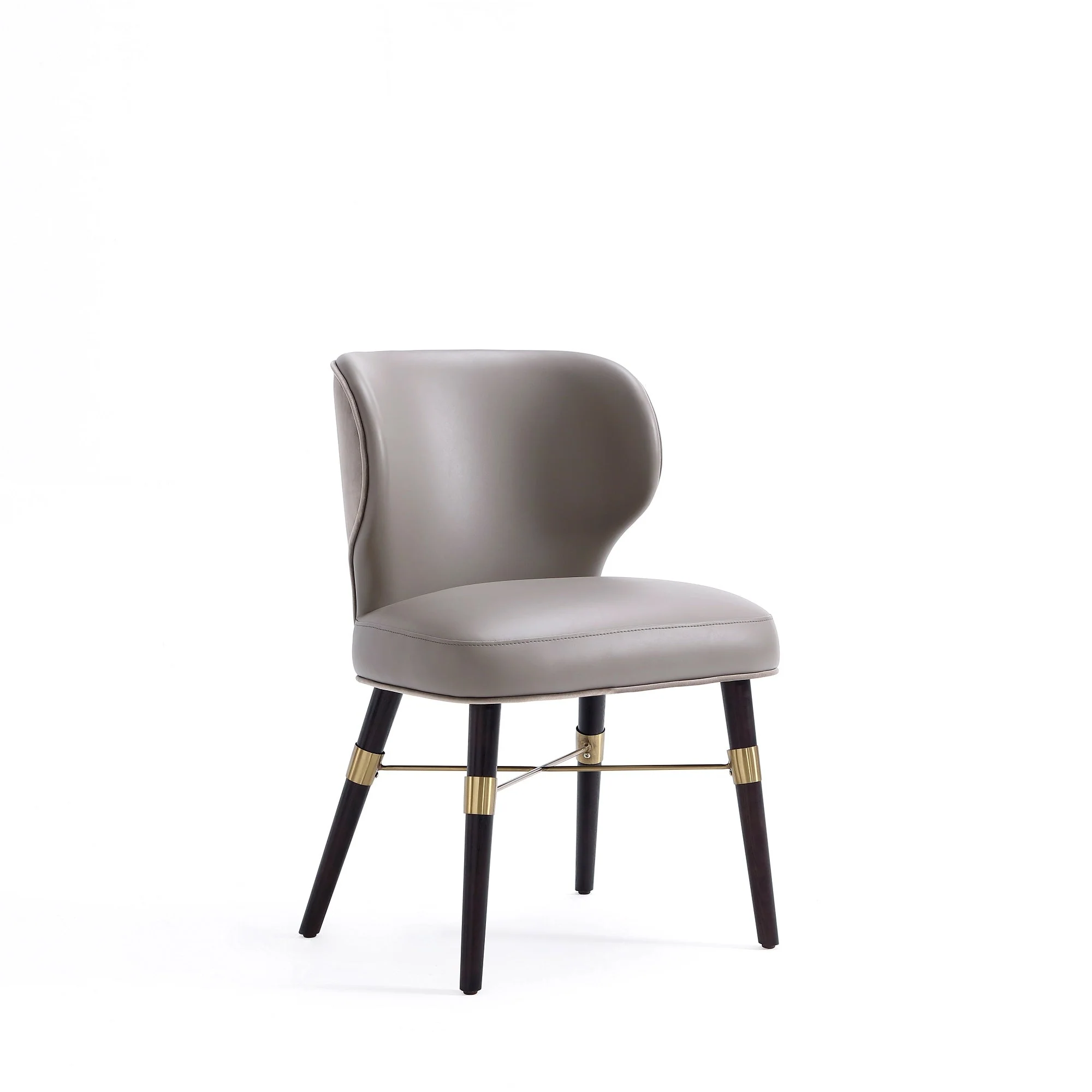 Strine Dining Chair in Dark Taupe (set of 2) - Image 5