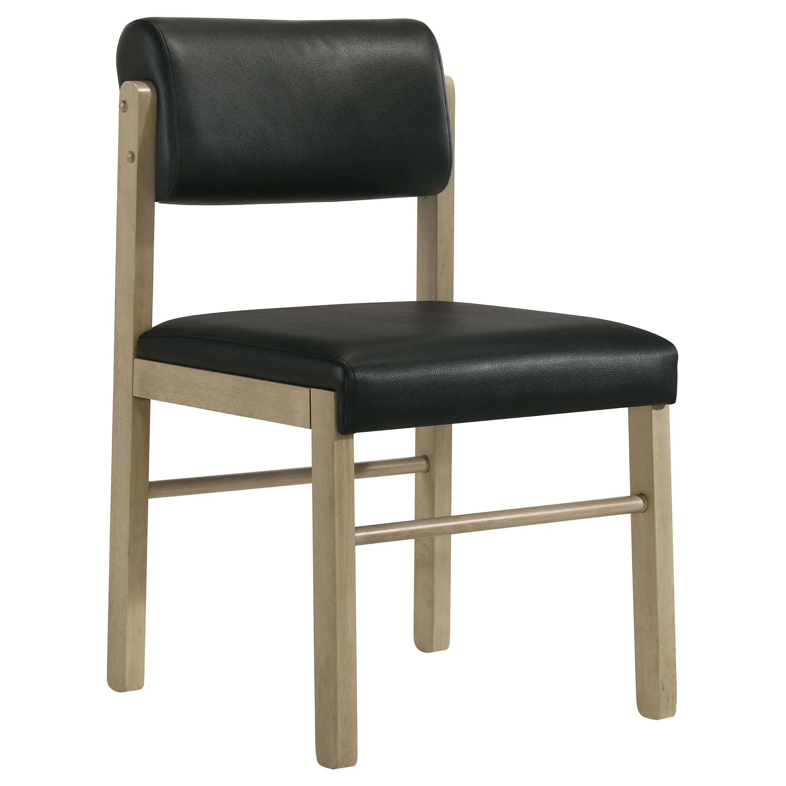 Strouse Black/Natural Oak 5-piece Dining Set - Image 6