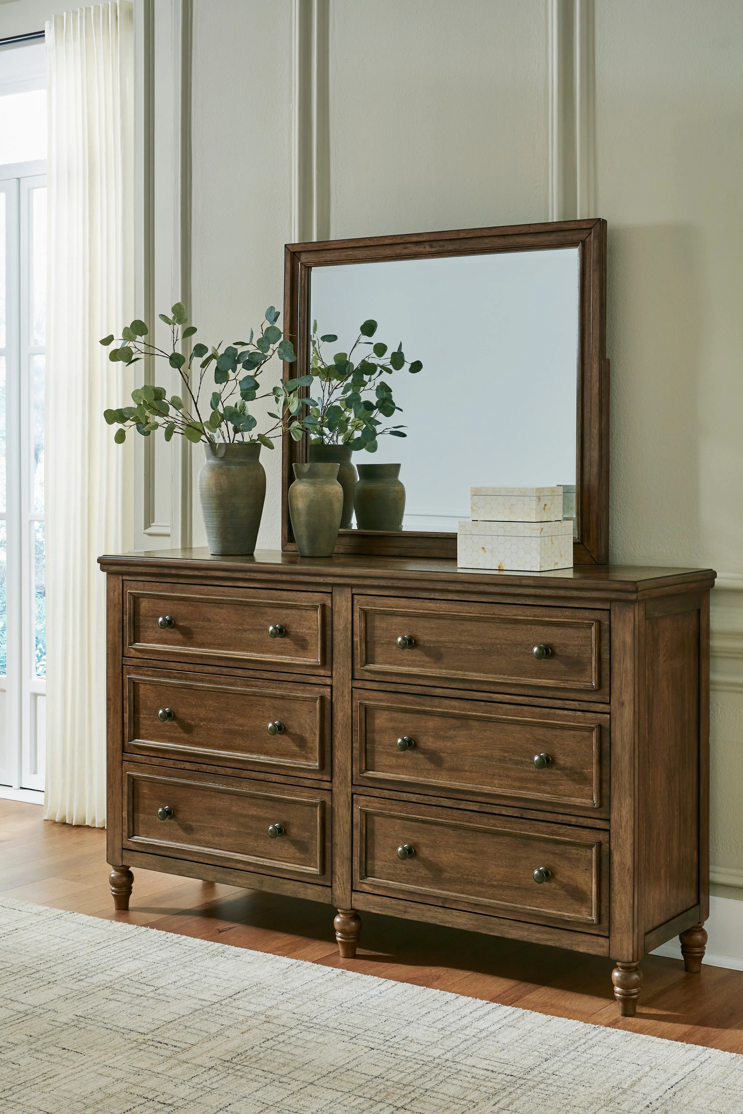 Sturlayne Brown Upholstered Panel Bedroom Set - Image 13