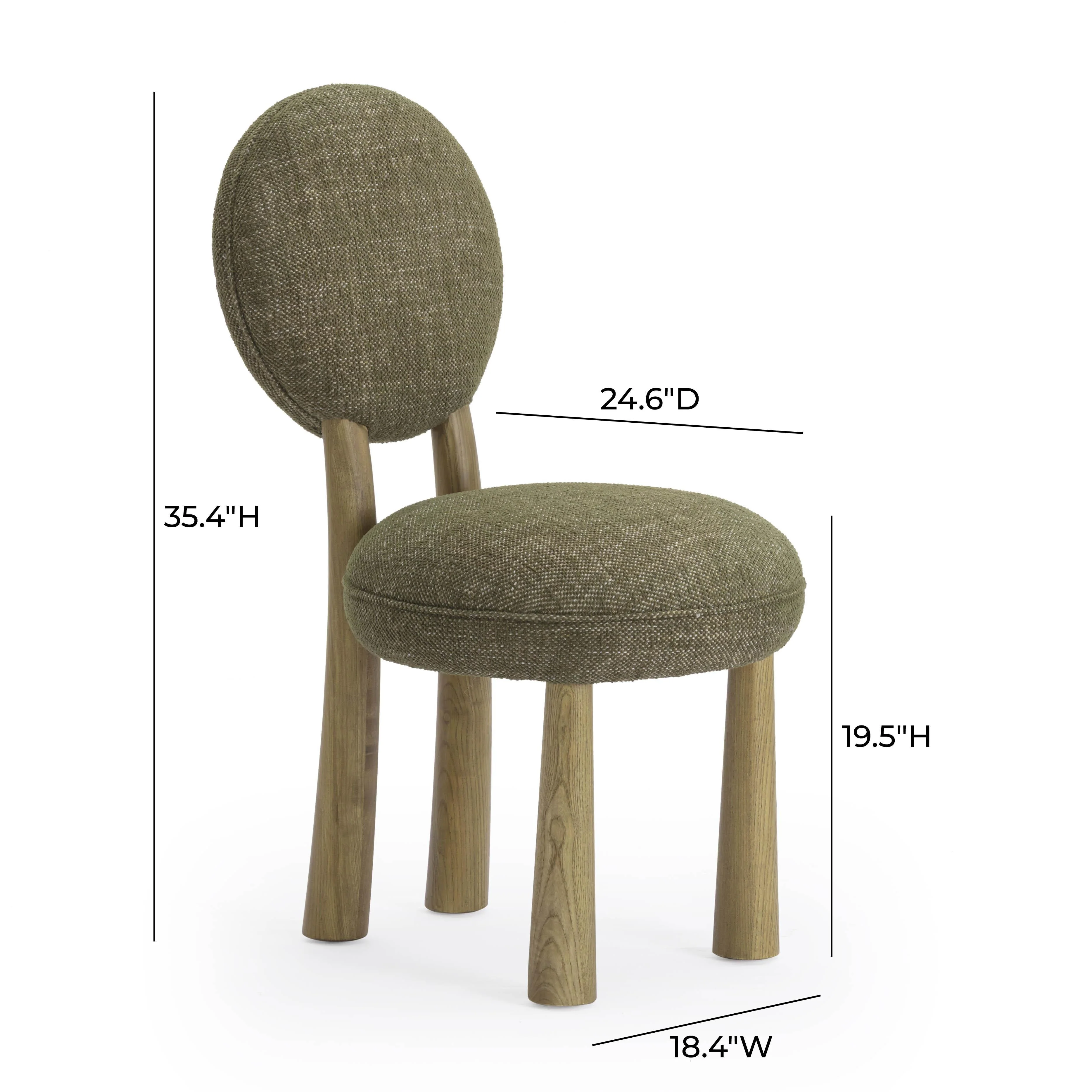 Sulley Basketweave Dining Chair - Image 13