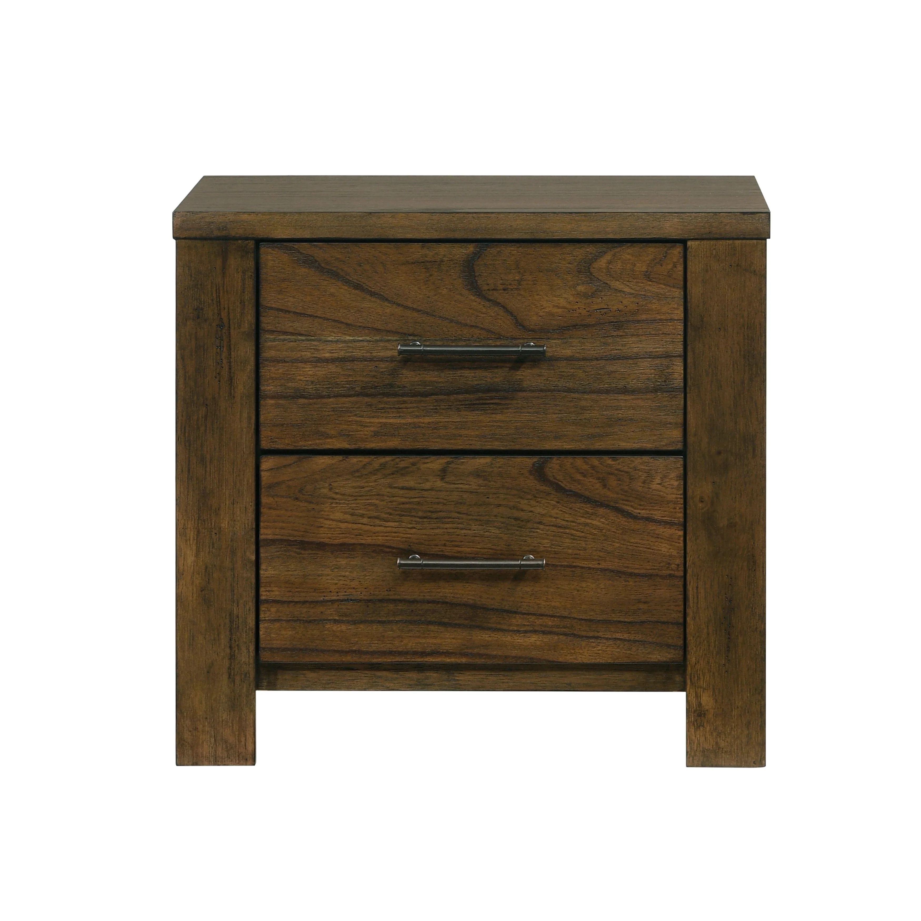 Sullivan Brown Bookcase Storage Platform Bedroom Set - Image 10
