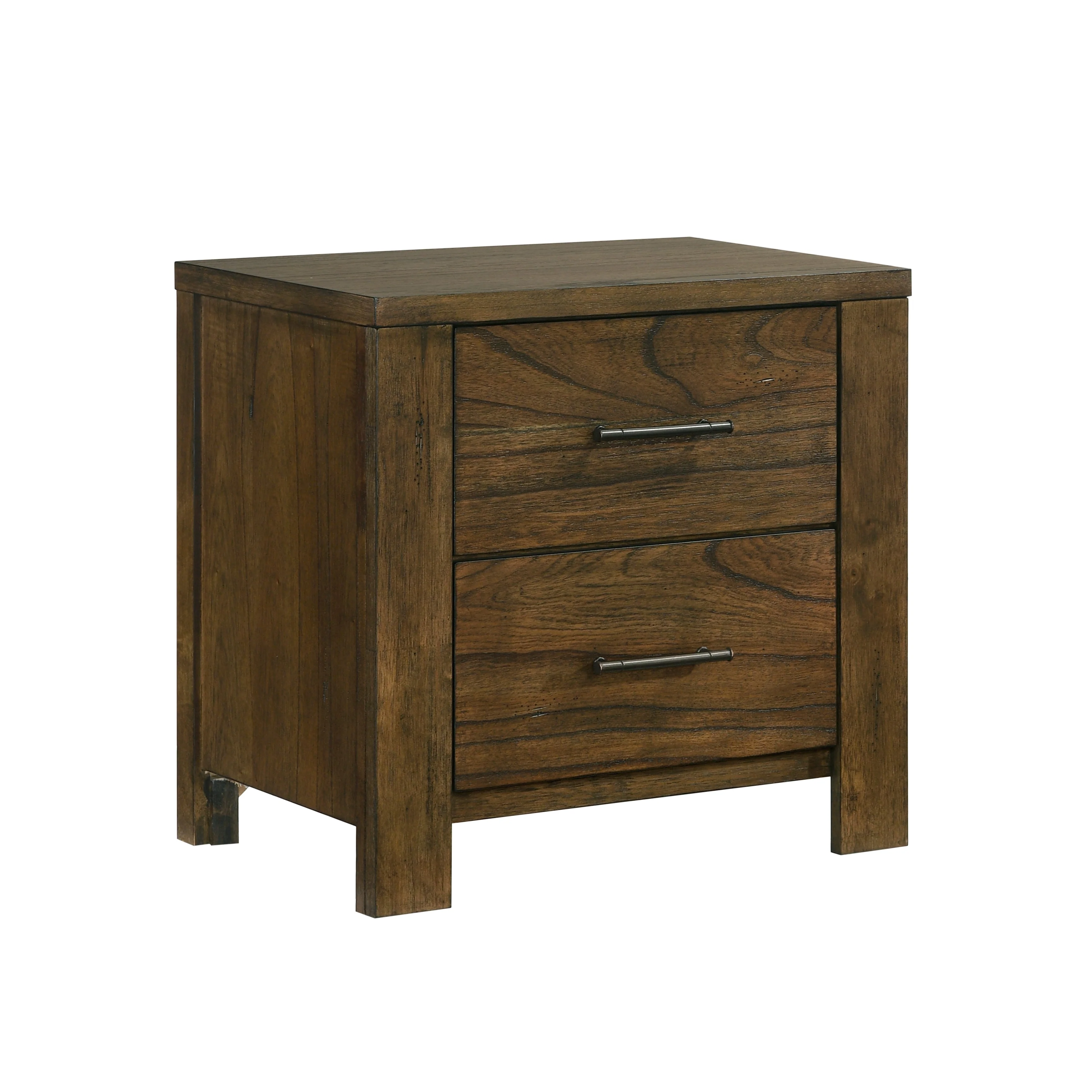 Sullivan Brown Bookcase Storage Platform Bedroom Set - Image 11