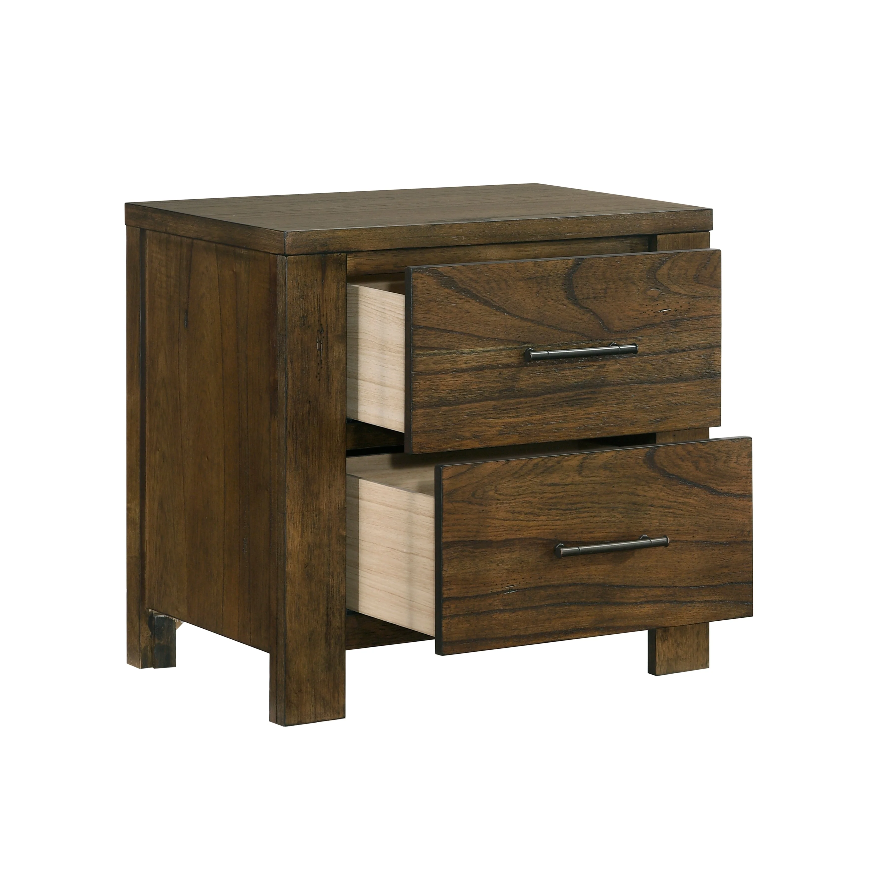 Sullivan Brown Bookcase Storage Platform Bedroom Set - Image 12