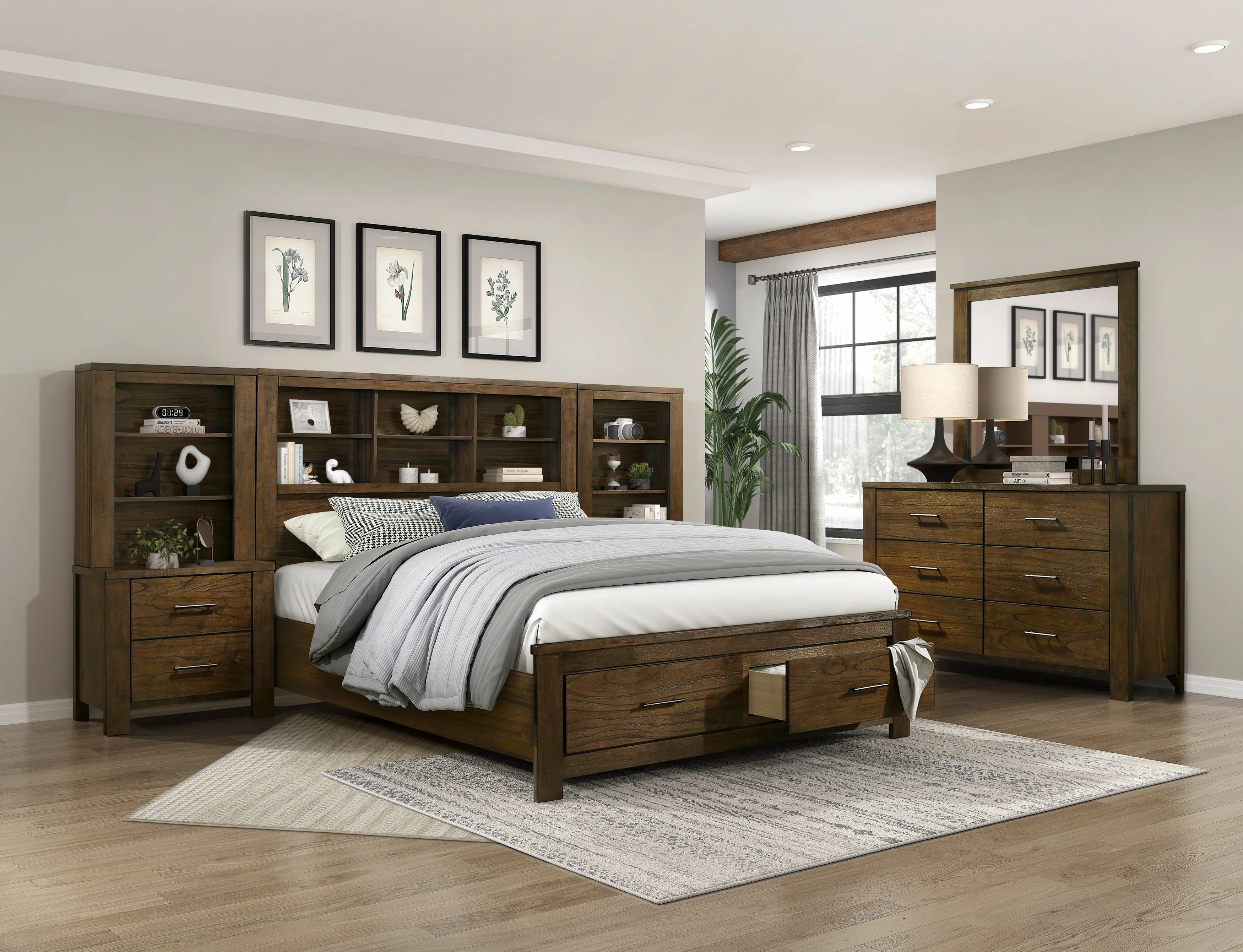 Sullivan Brown Dresser - Image 4