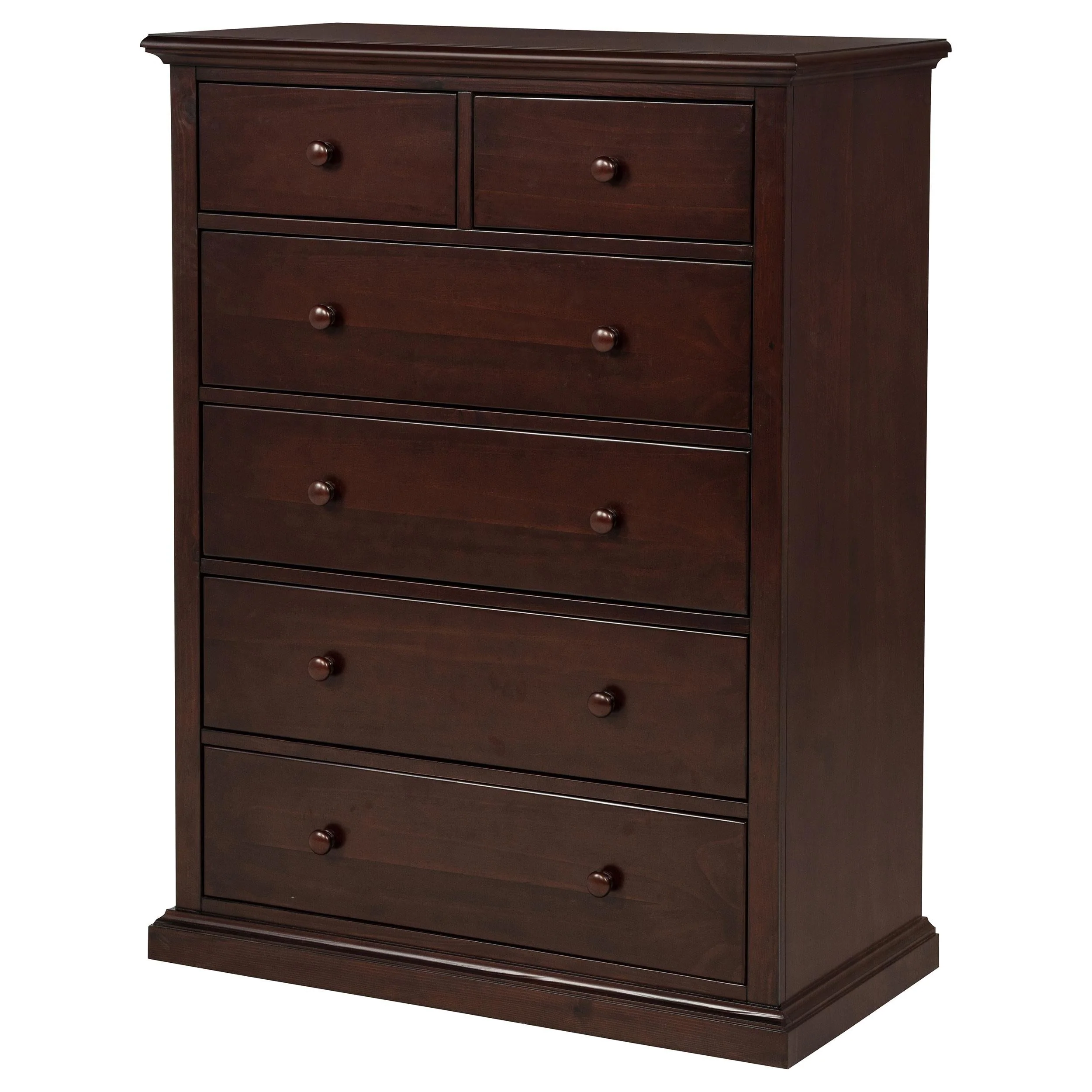 Sumerlin 6-drawer Bedroom Chest of Drawers Cappuccino - Image 4