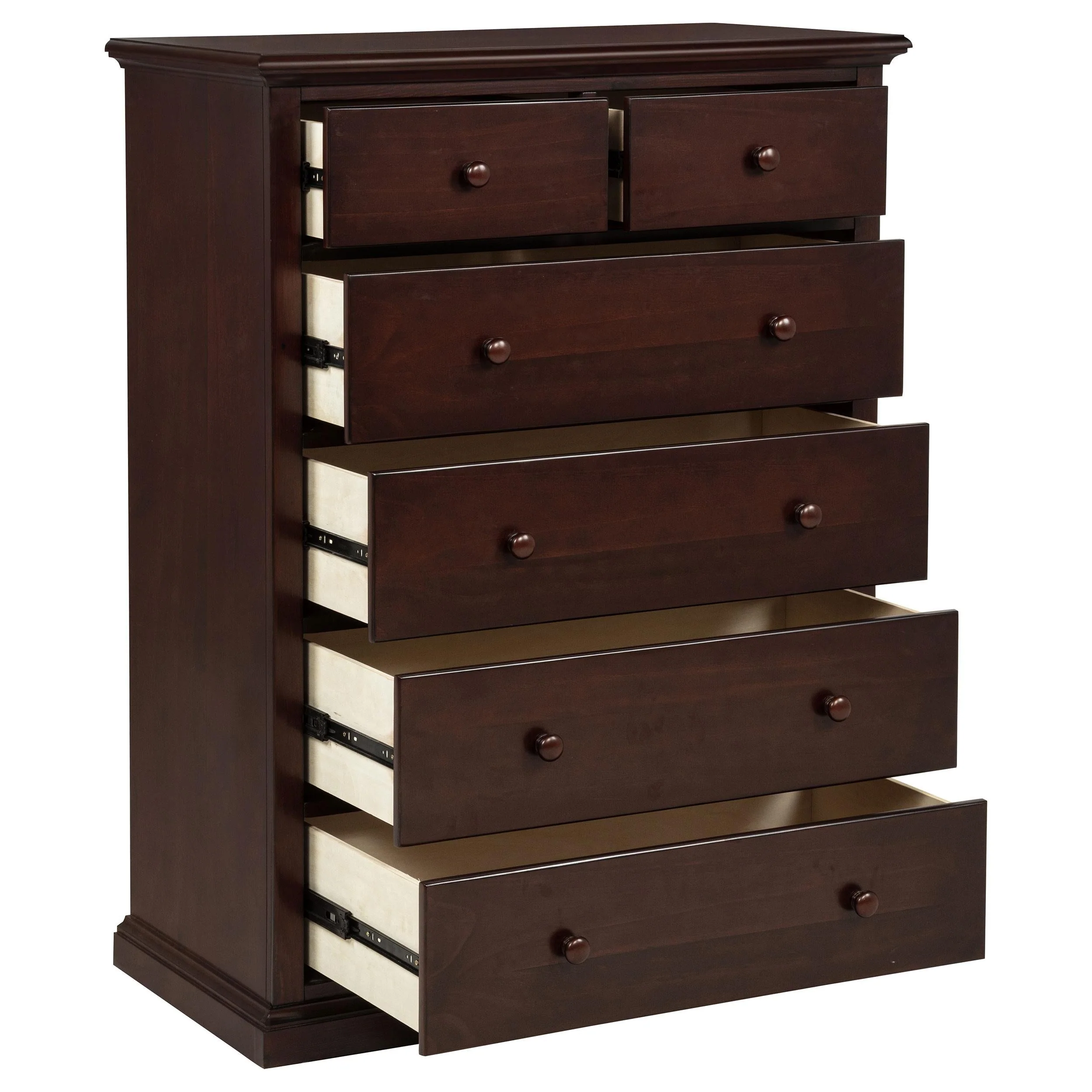 Sumerlin 6-drawer Bedroom Chest of Drawers Cappuccino - Image 7