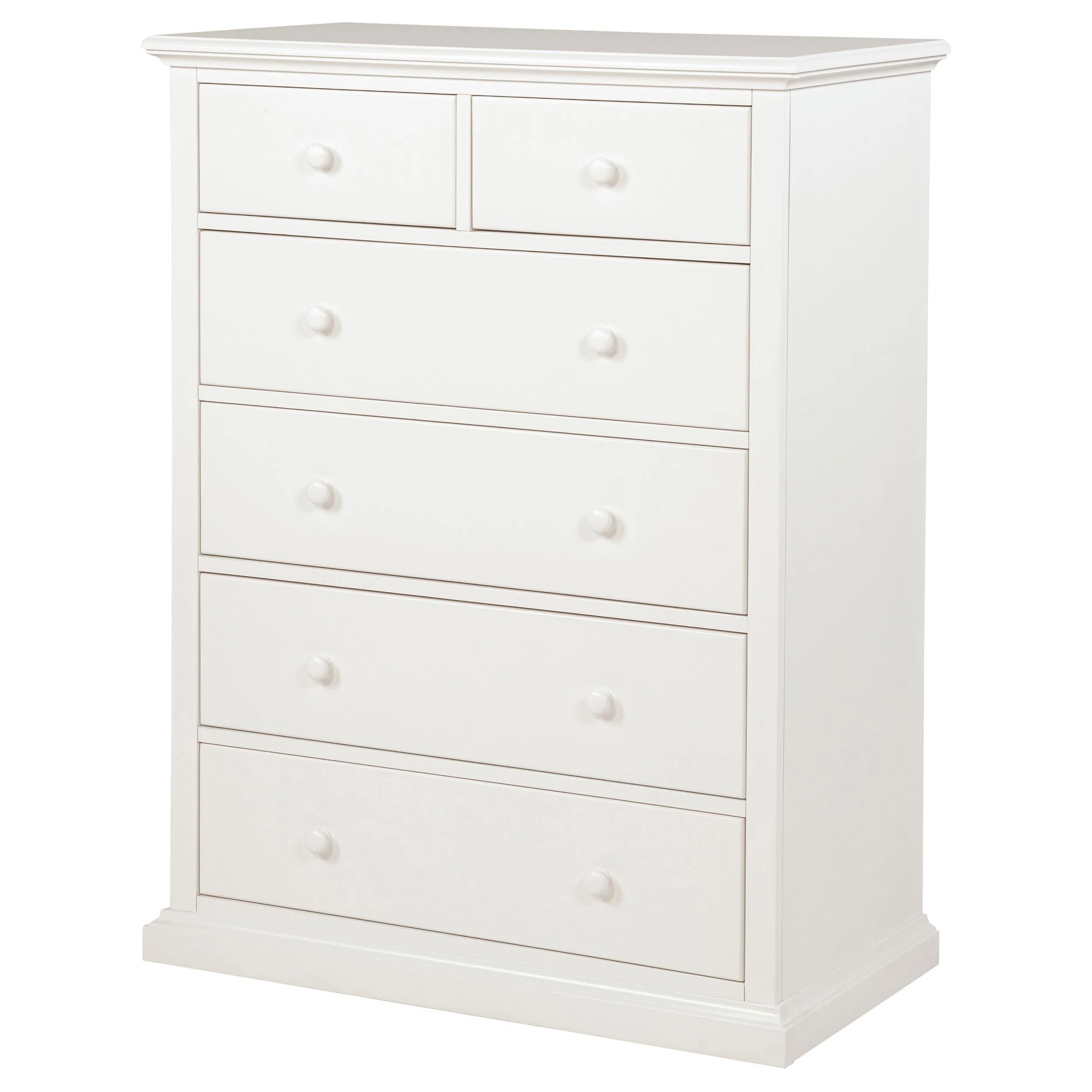 Sumerlin 6-drawer Bedroom Chest of Drawers White - Image 4