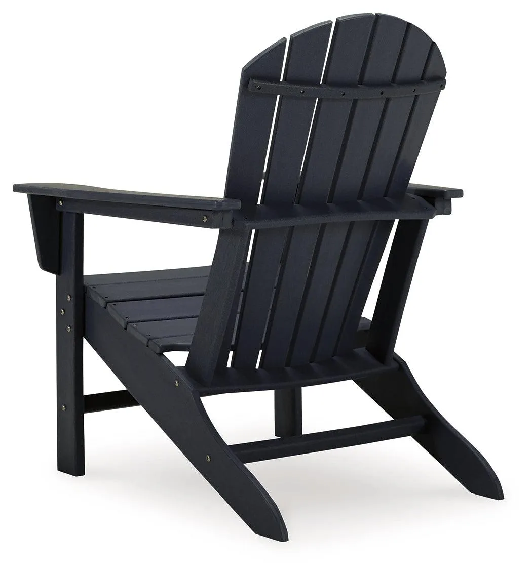 Sundown Treasure Black Outdoor Adirondack Chair - Image 6