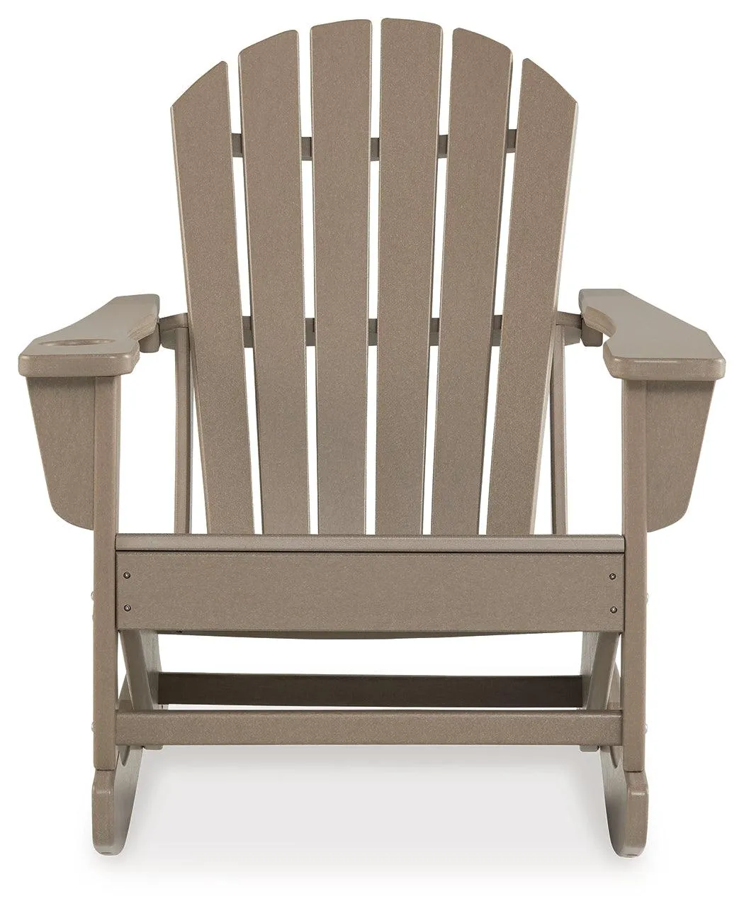 Sundown Treasure Driftwood Outdoor Rocking Chair - Image 3