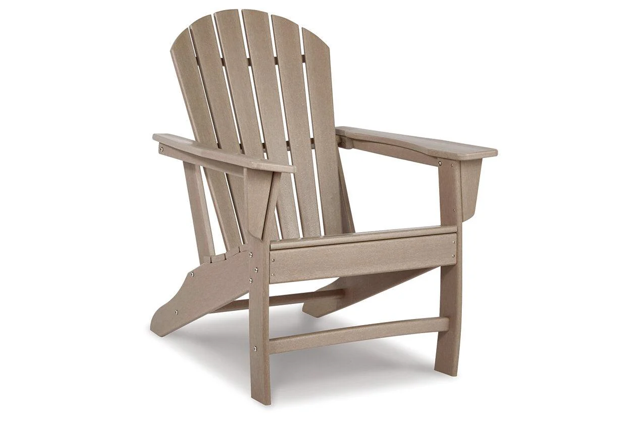 Sundown Treasure Grayish Brown Adirondack Chair - Image 3