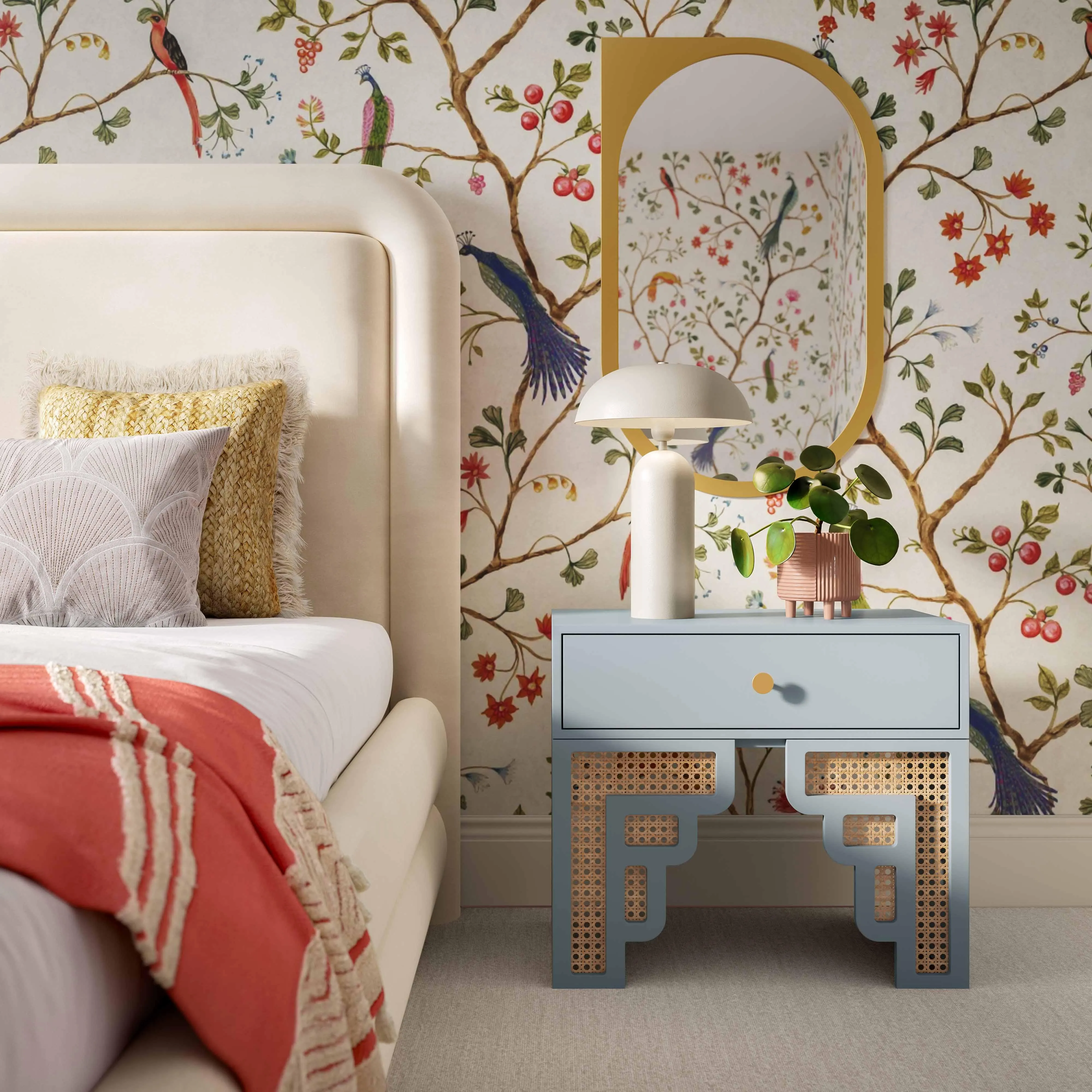 Suzie Rattan Nightstand - Image 24