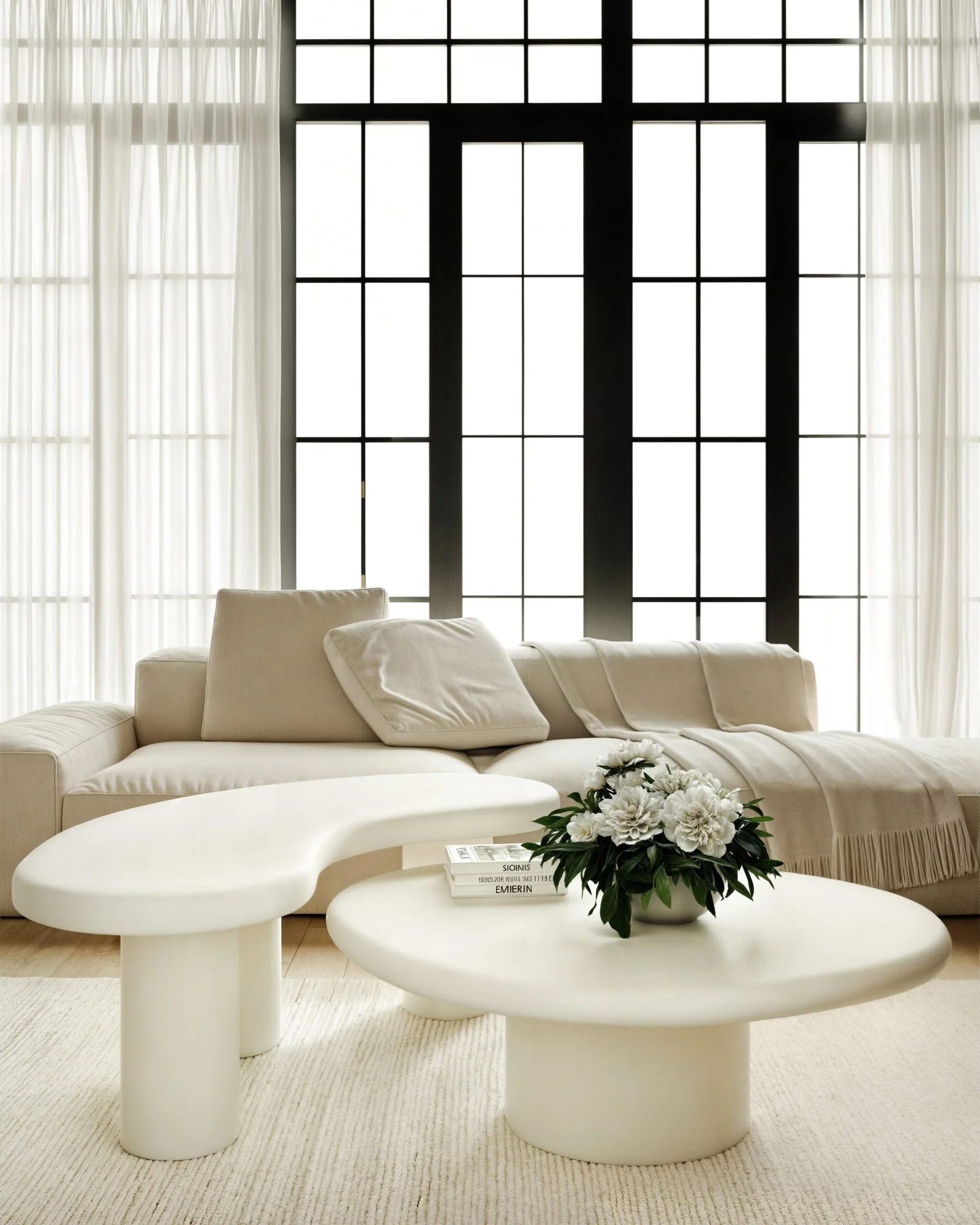 Sven Rice Short Wooden Coffee Table - Image 3