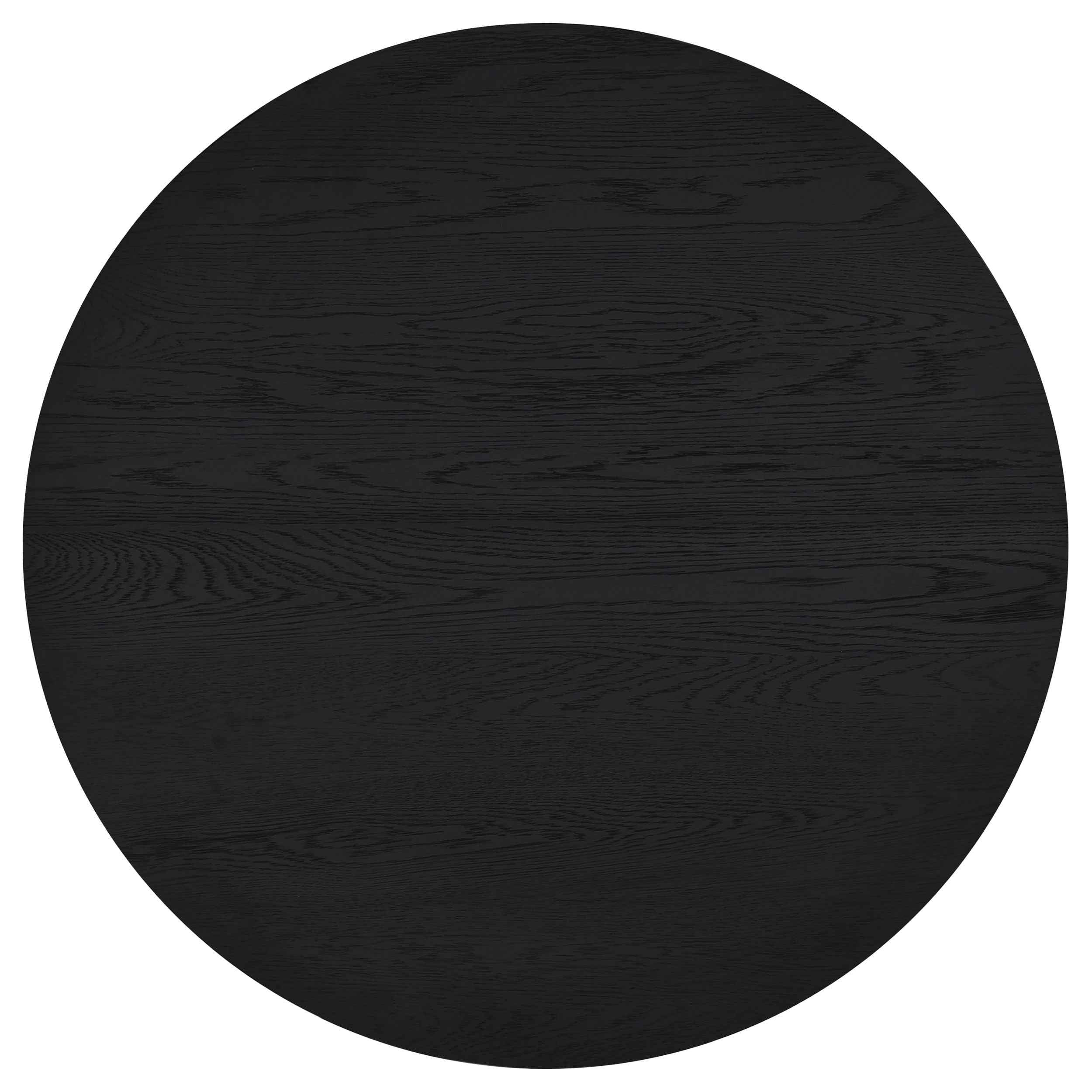 Sweeney Black 2-piece Round Wood Occasional Nesting Table Set - Image 6