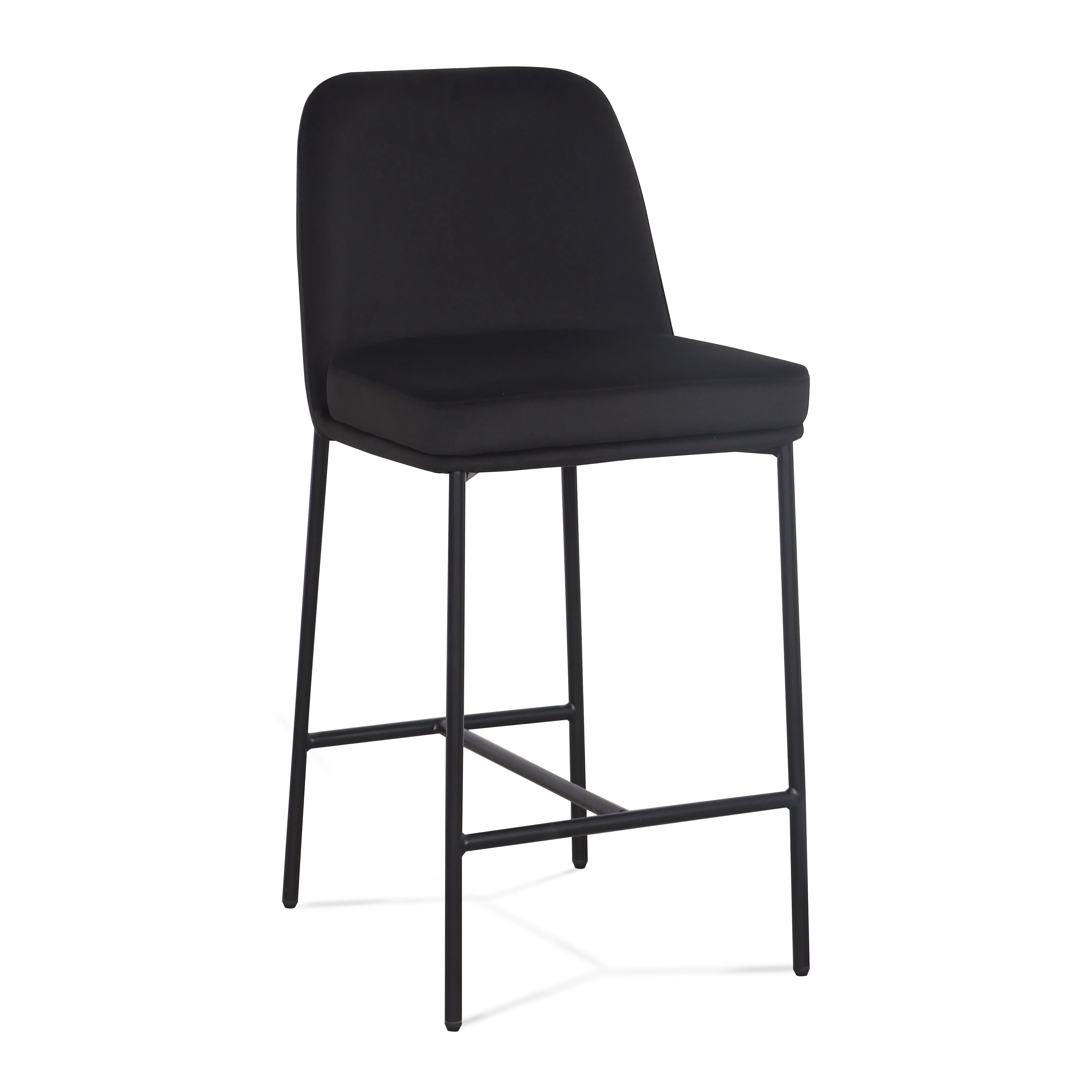 Sydney Performance Velvet Counter Stool Set of 2 - Image 4