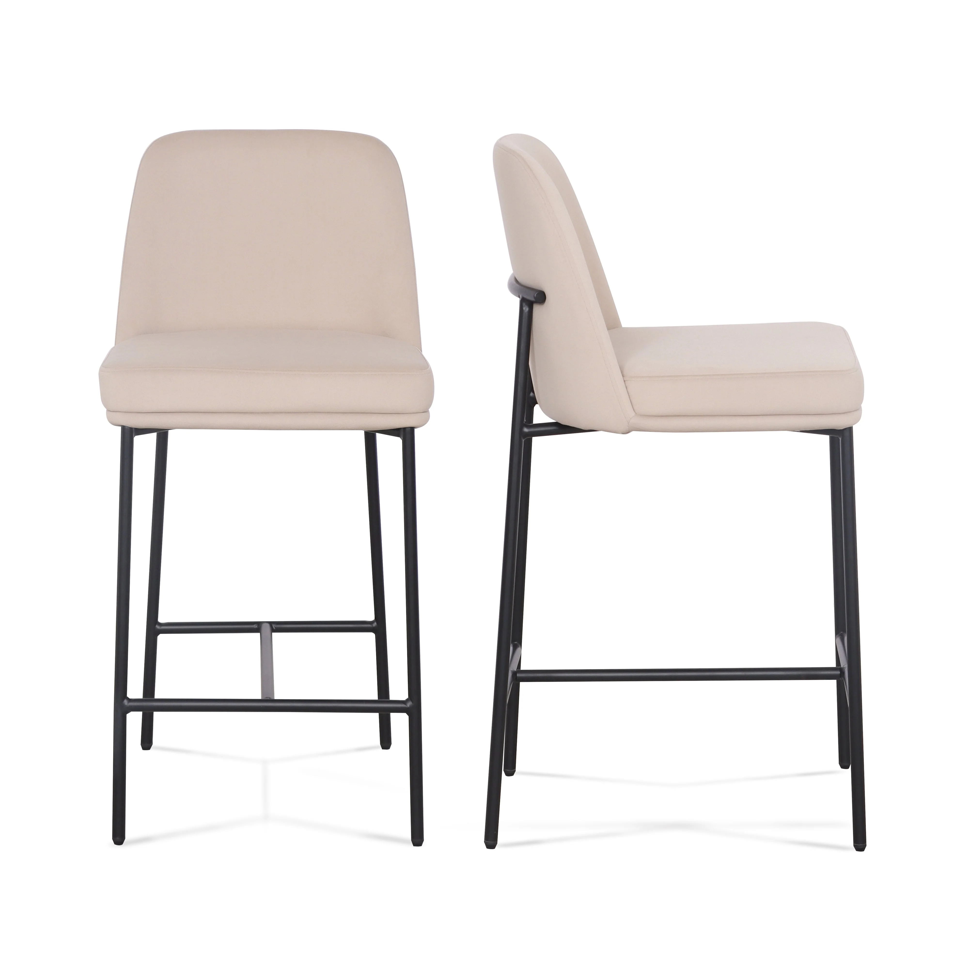 Sydney Performance Velvet Counter Stool Set of 2 - Image 9