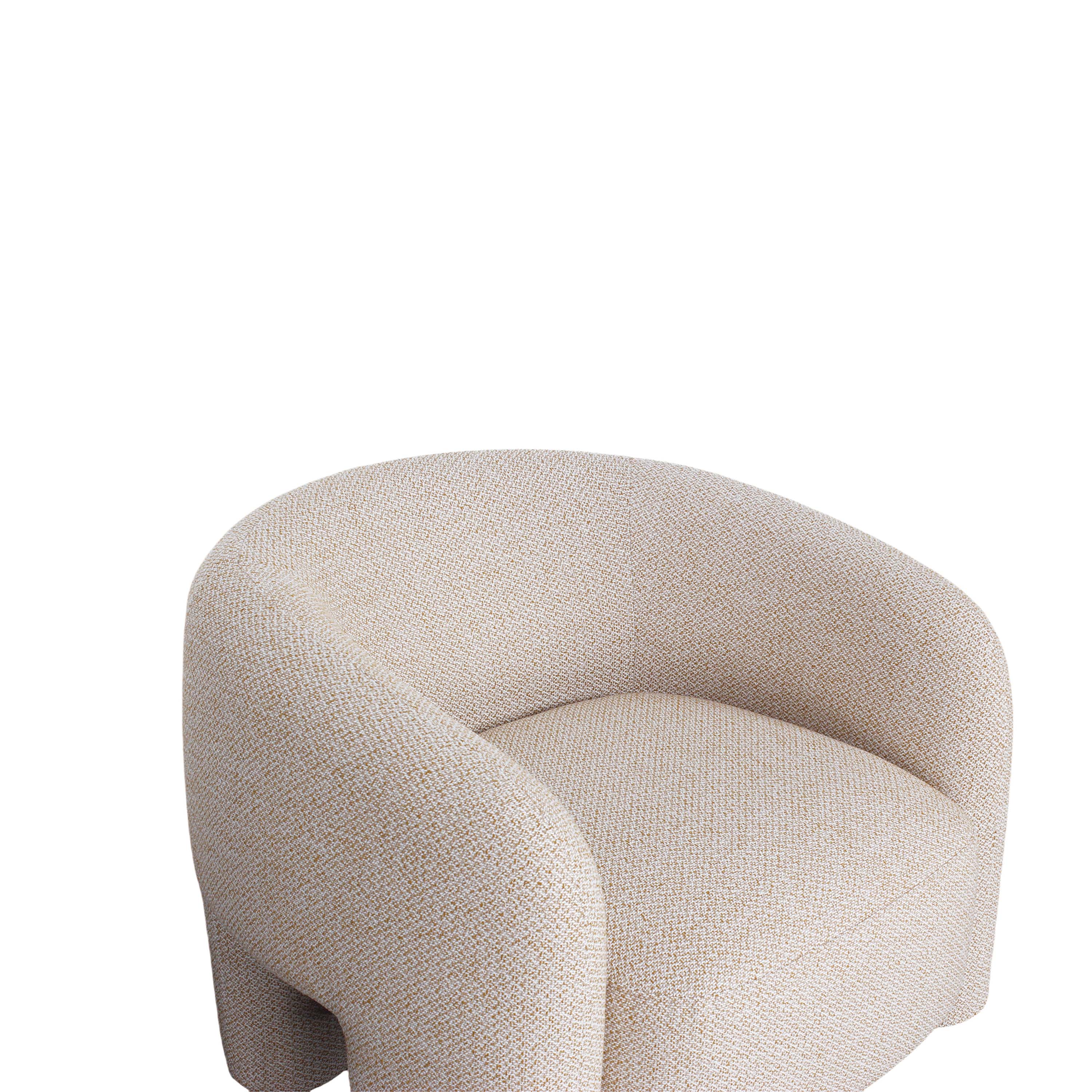 Sylvia Accent Chair in Gold Dust - Image 5