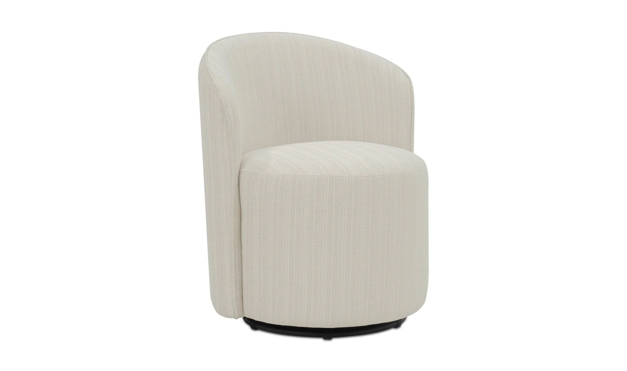 Sylvie Outdoor Swivel Dining Chair Cream - Image 2