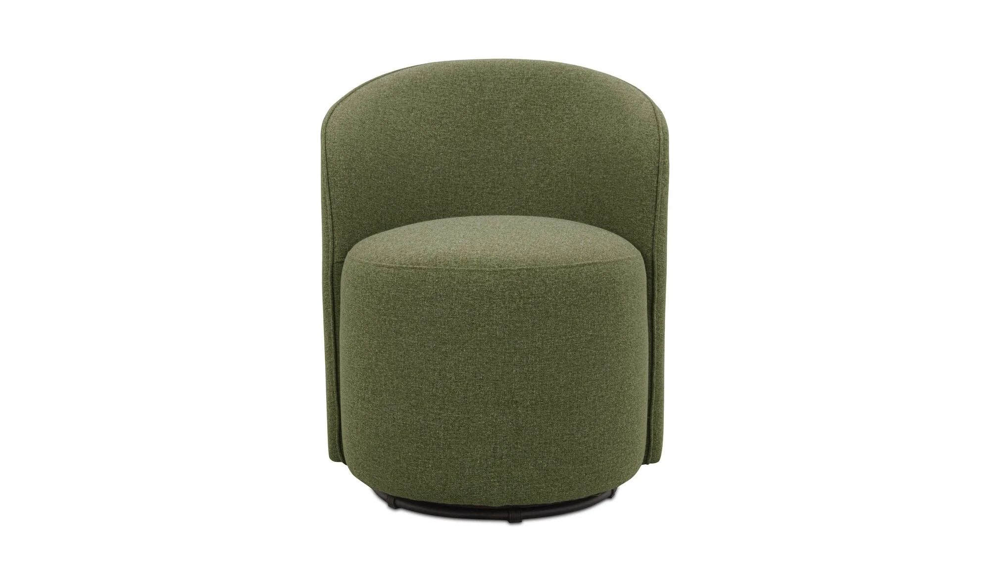 Sylvie Outdoor Swivel Dining Chair Green