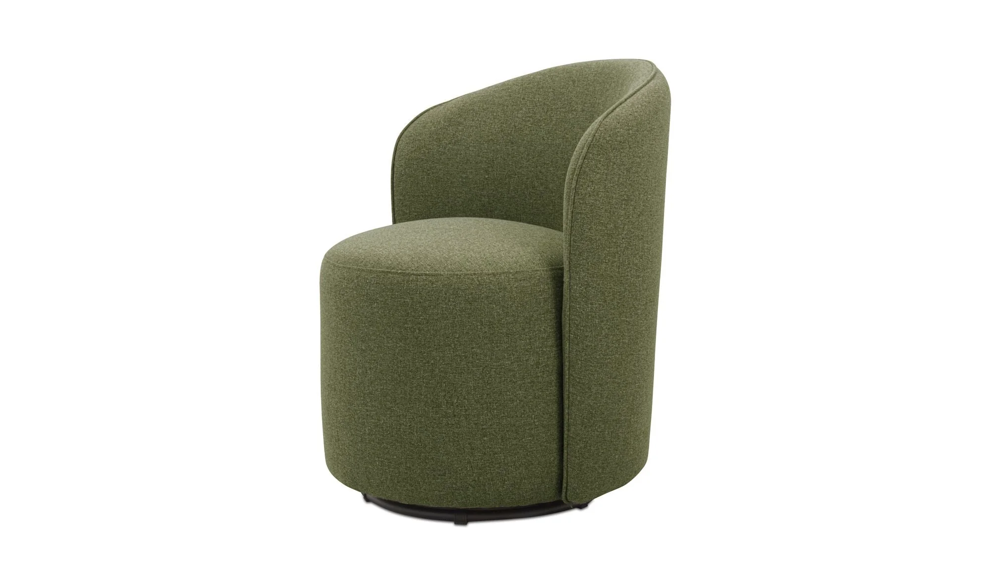 Sylvie Outdoor Swivel Dining Chair Green - Image 2
