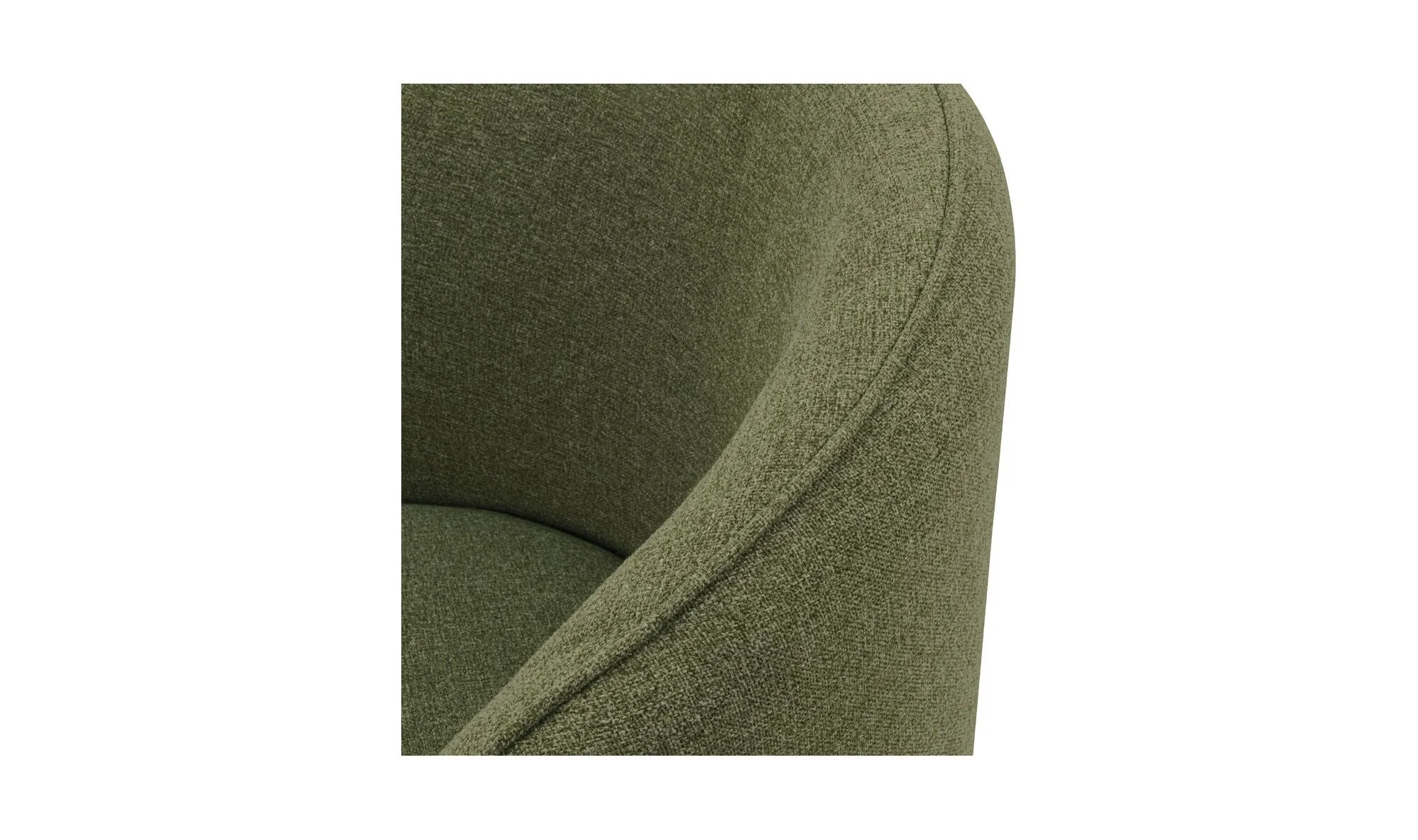 Sylvie Outdoor Swivel Dining Chair Green - Image 6